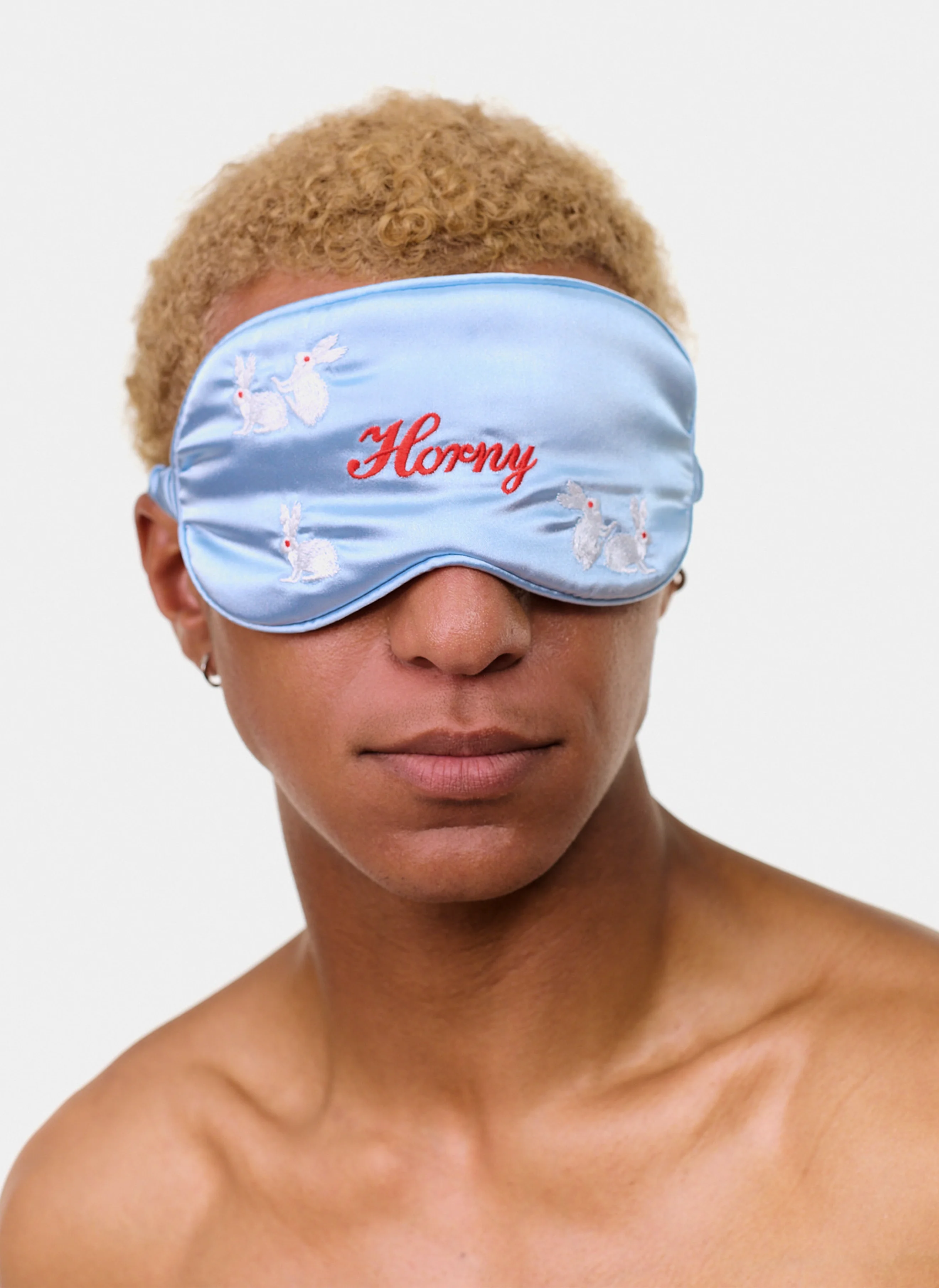 Маска для сна Sleeping Cutie Sleeping Mask Baby Blue