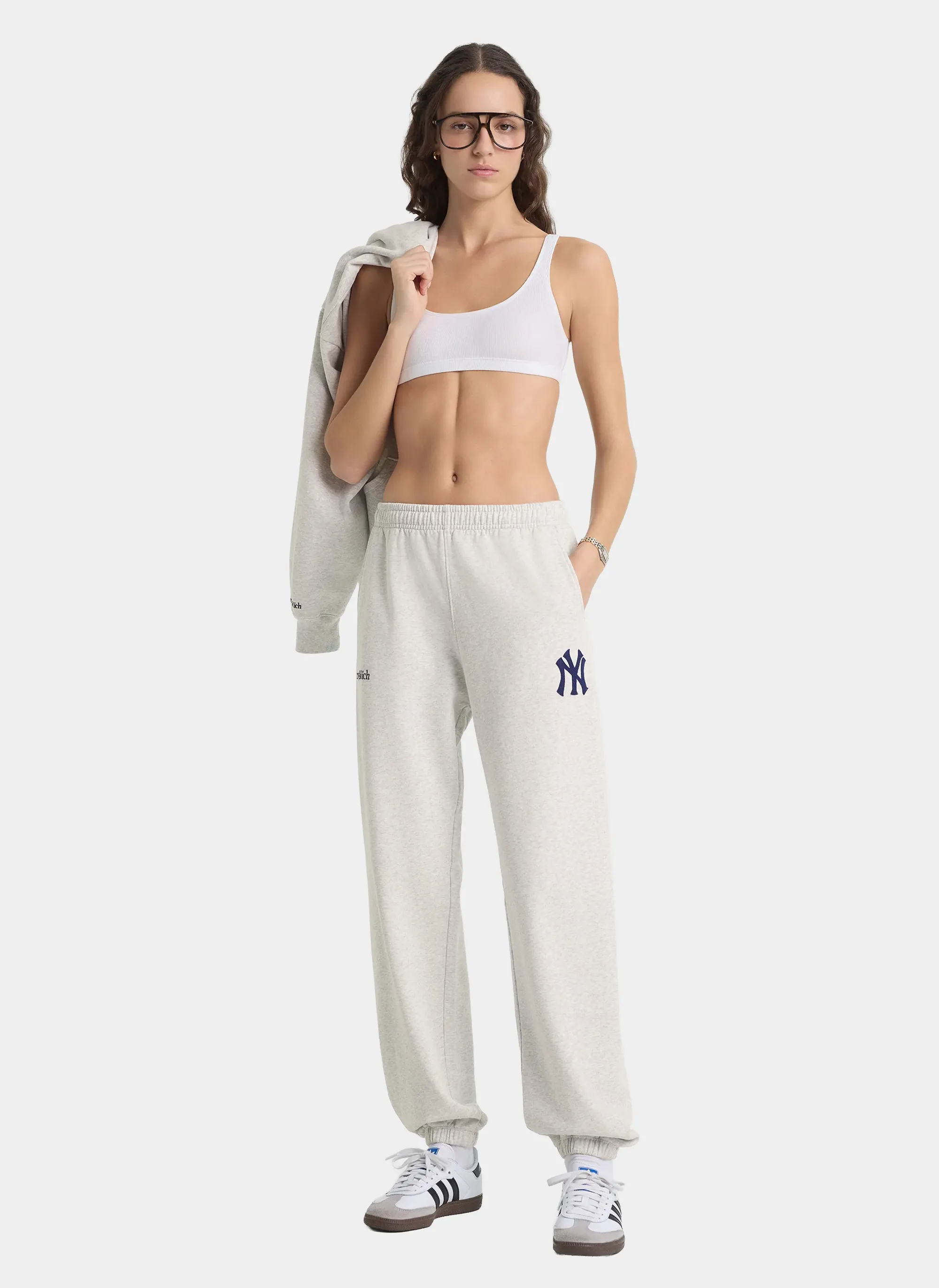 Брюки Heritage Yankees Serif Sweatpant Heather Gray