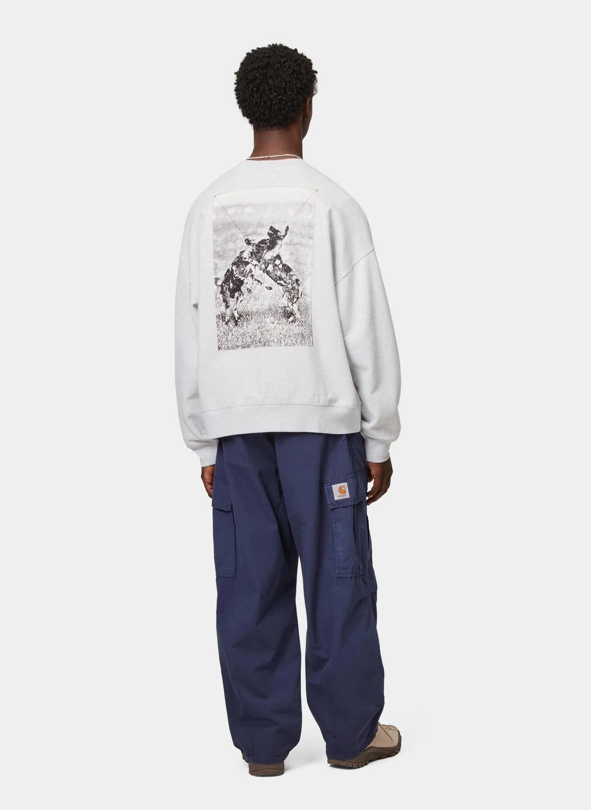 Свитшот No Play Sweat Ash Heather