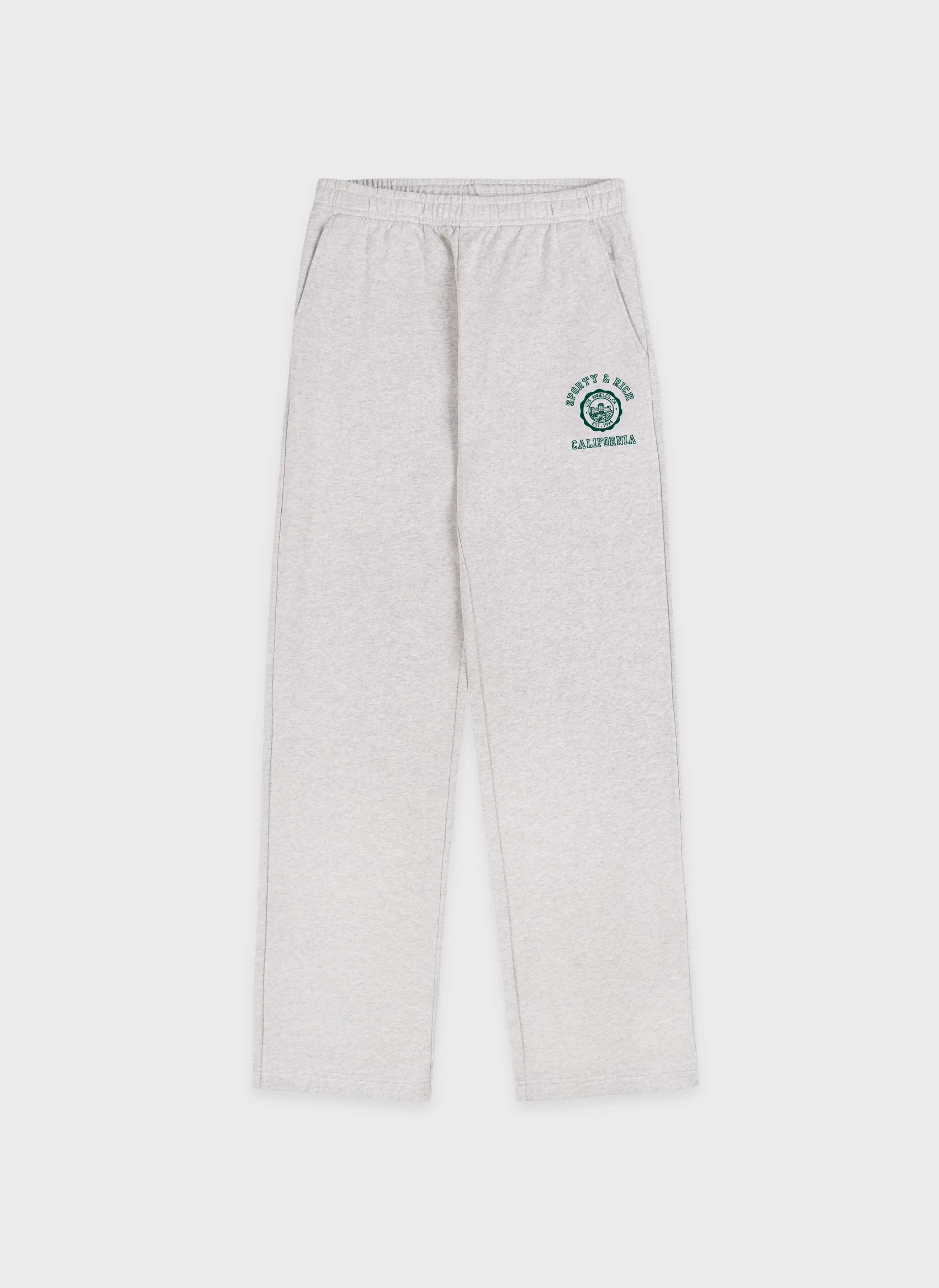 Брюки California Emblem Wide Sweatpant Heather Gray
