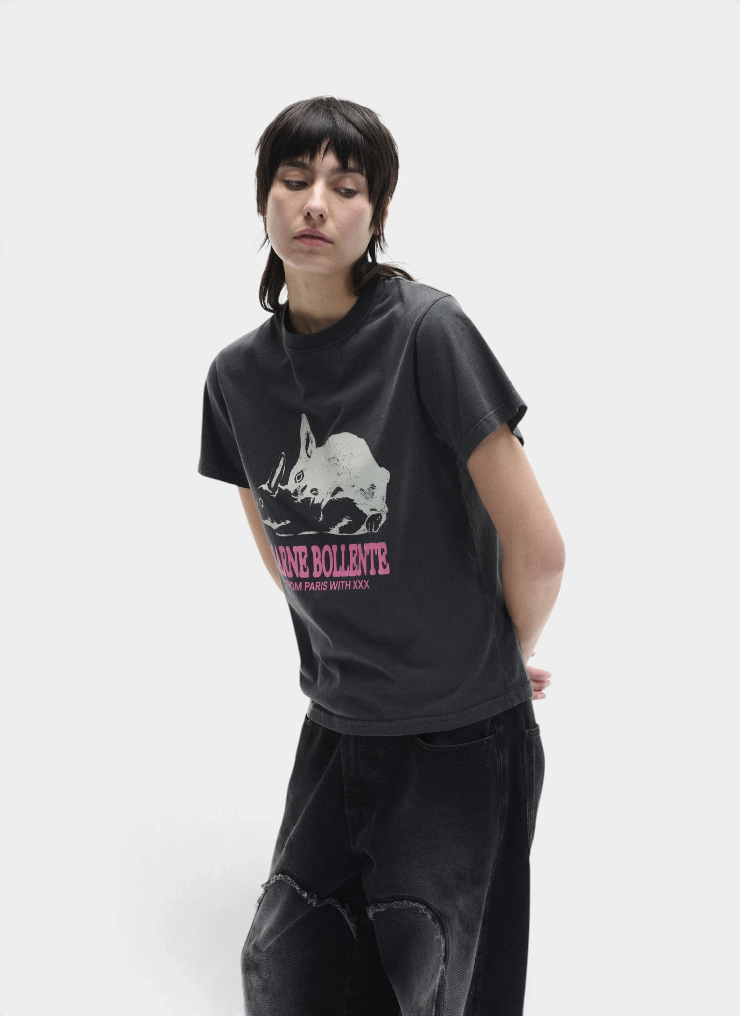 Футболка Bunny Style T-shirt Black