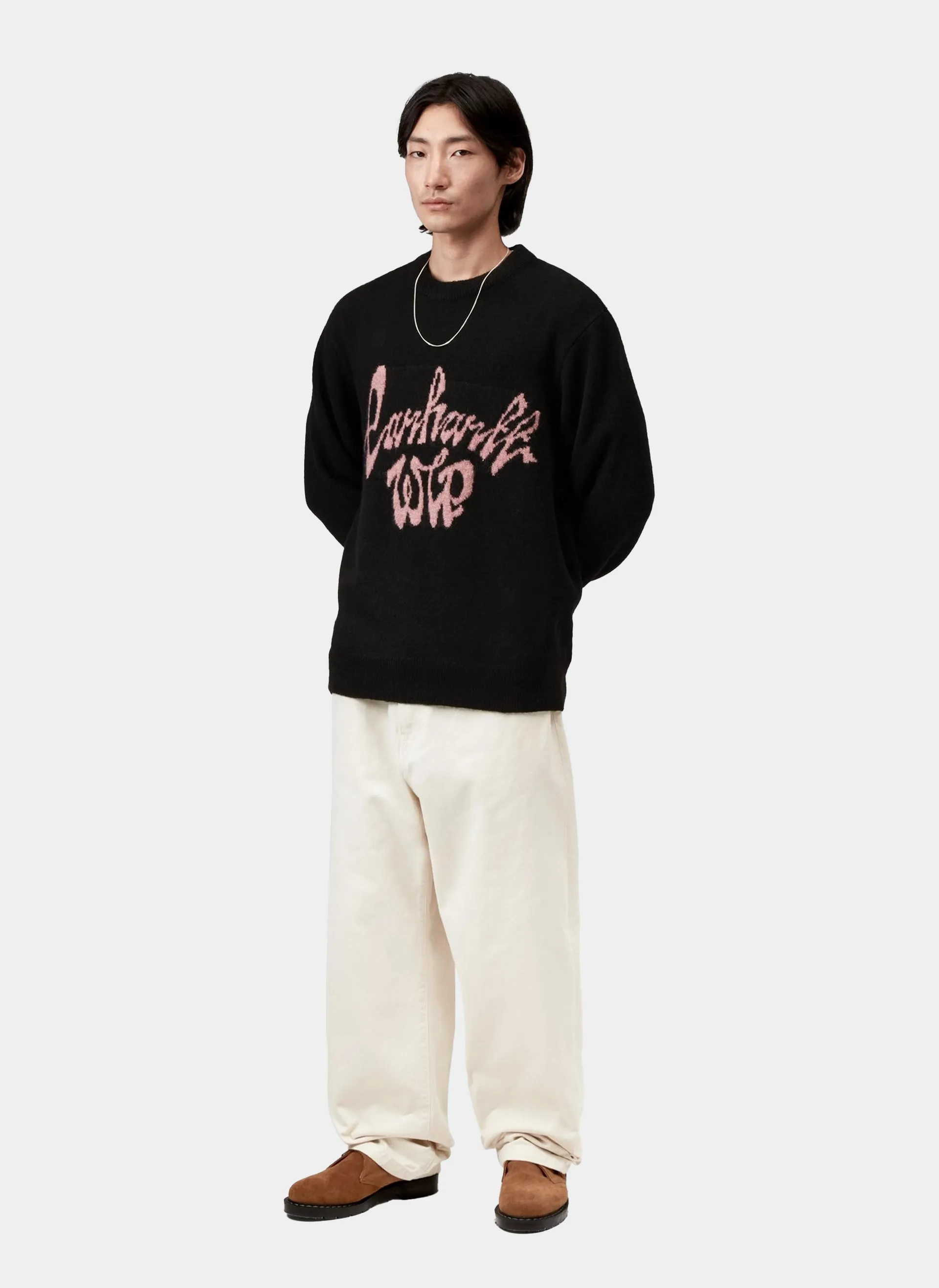 Свитер Chedda Sweater Black / Glassy Pink
