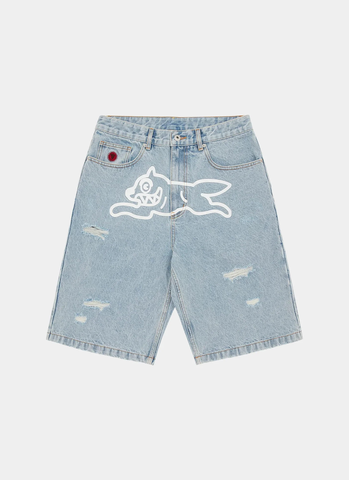 Шорты Running Dog Denim Shorts Heavy Wash Blue