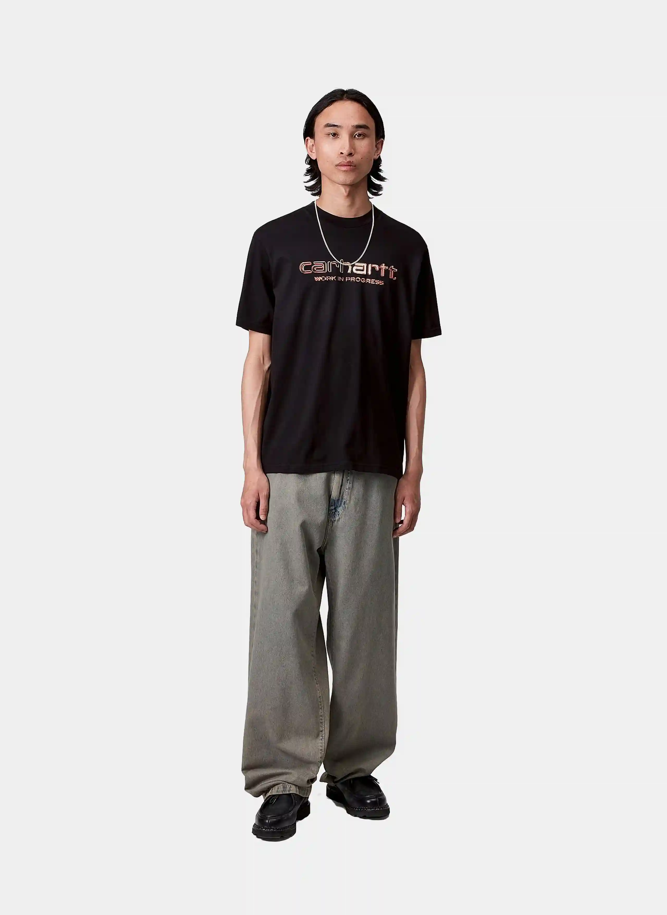 Футболка S/S Solar Chrome Script T-Shirt Black