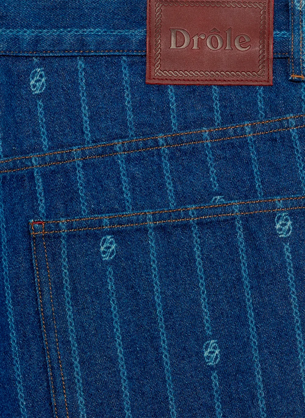 Джинсы Monogramme Stone Wash