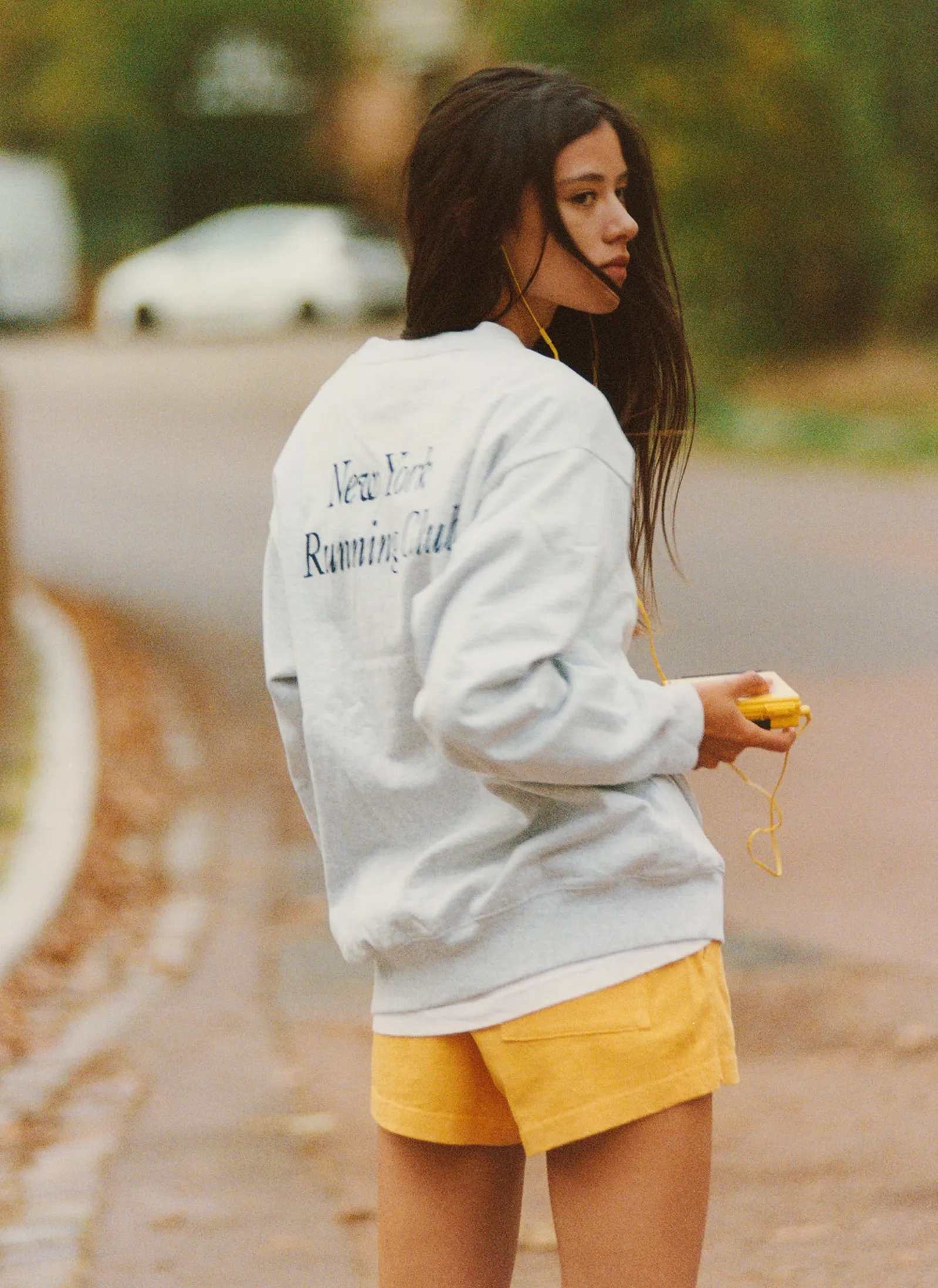 Свитшот Run Club Crewneck Heather Gray