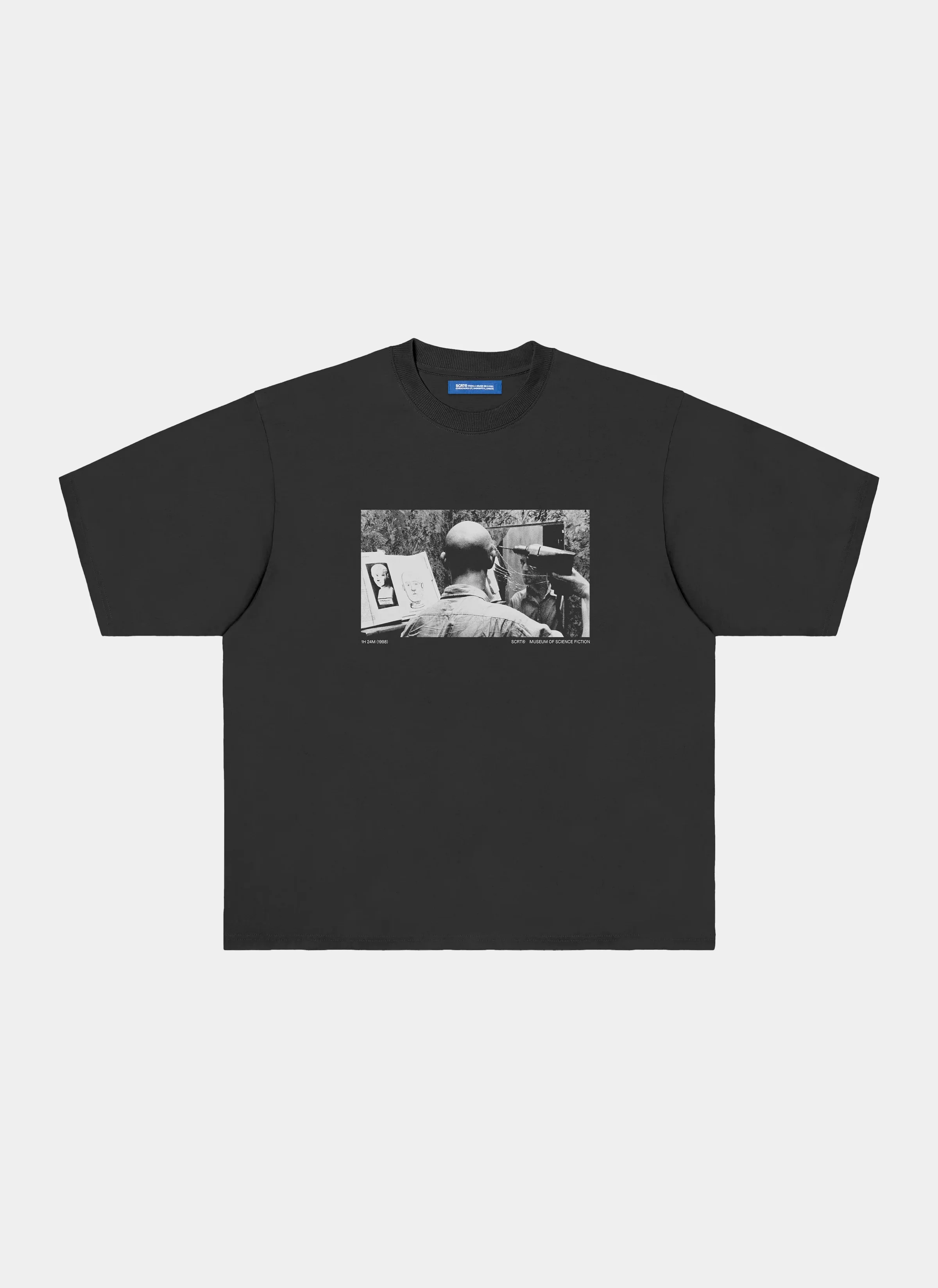 Футболка Cohen T-Shirt Garment Dyed Black