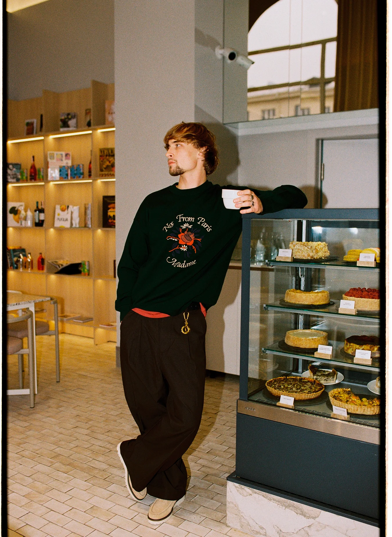 Свитер Le Maille Slogan Fleurs