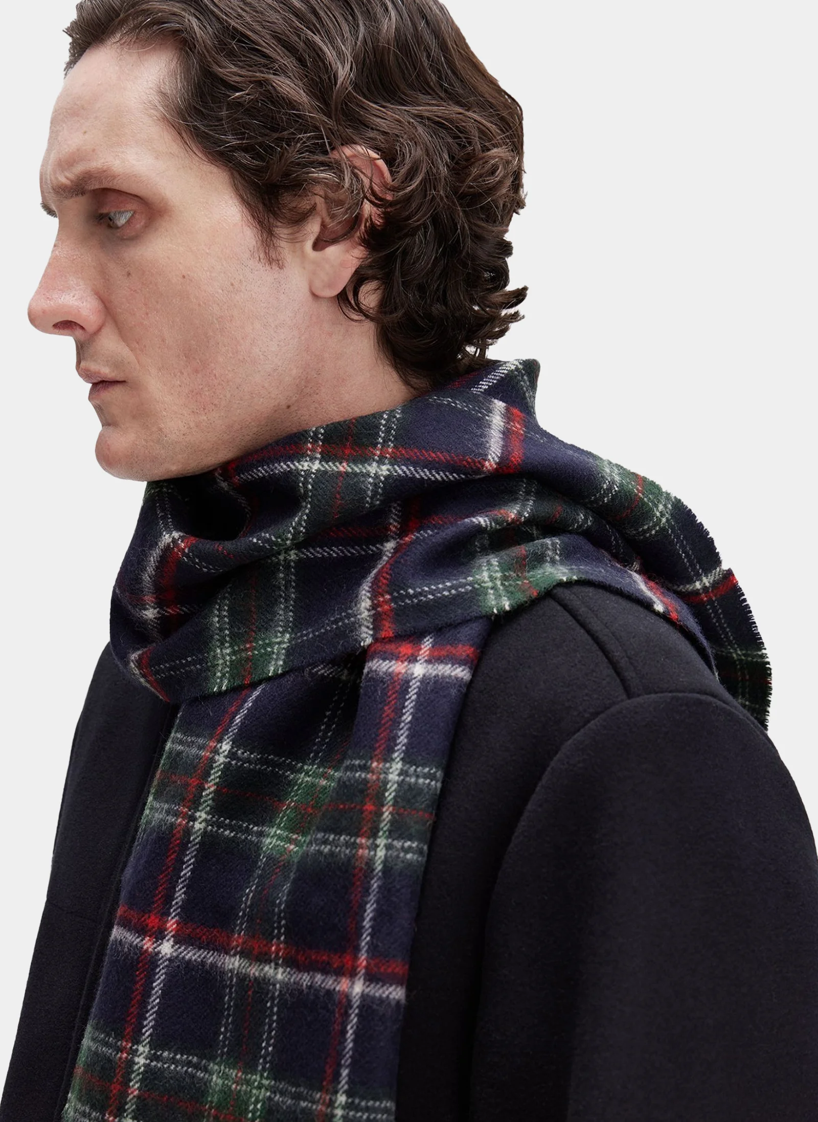 Шарф Lambswool Tartan Scarf Z89