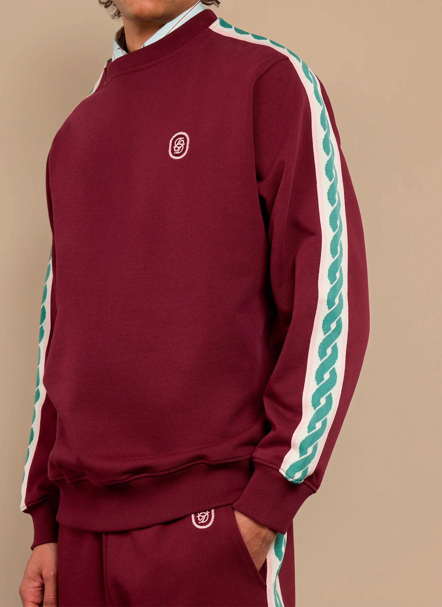 Свитшот Le Sweatshirt Tresses Wine