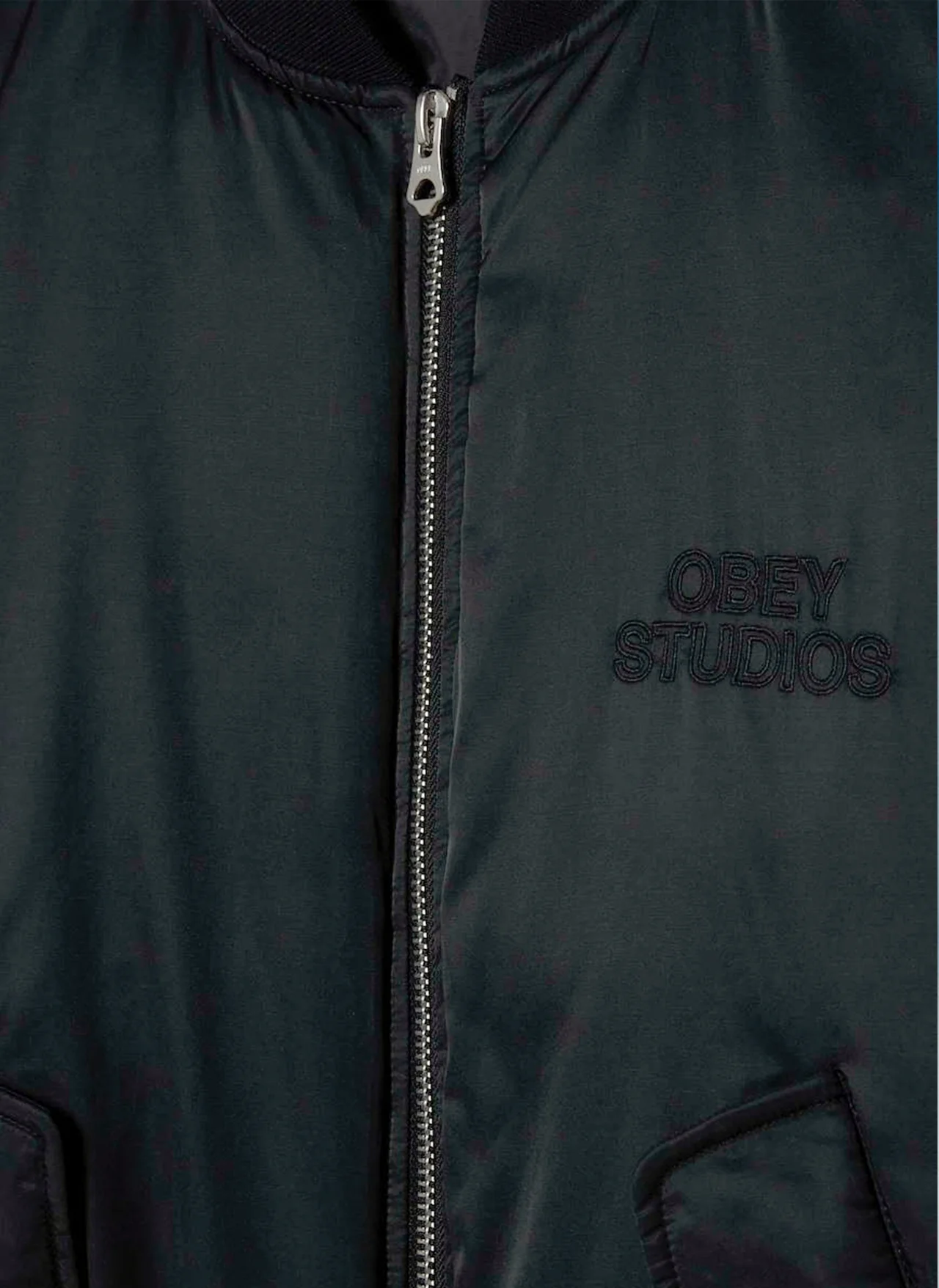 Бомбер Obey Studios Ma-1 Bomber Black