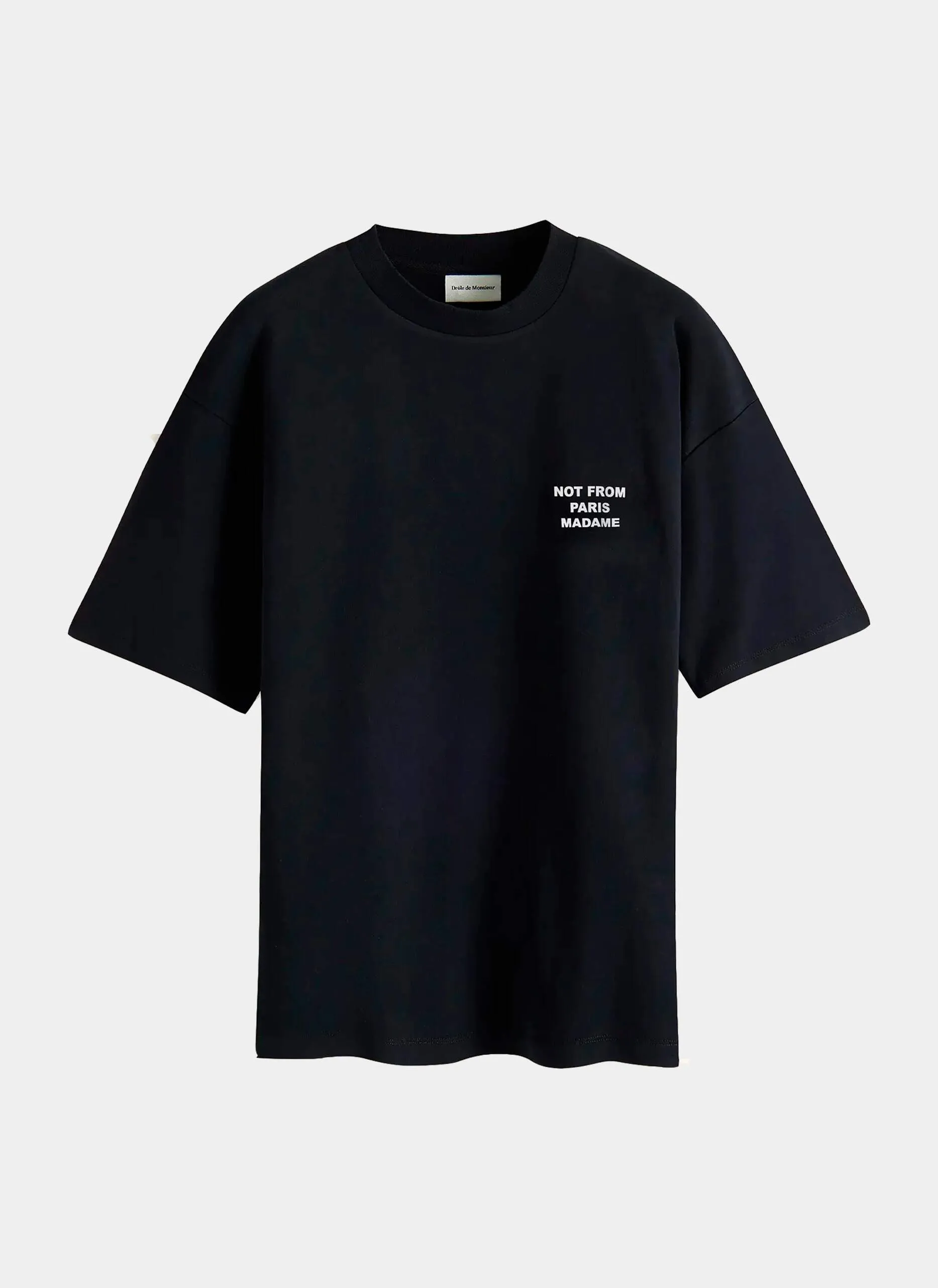  Футболка Le T-Shirt Slogan Black