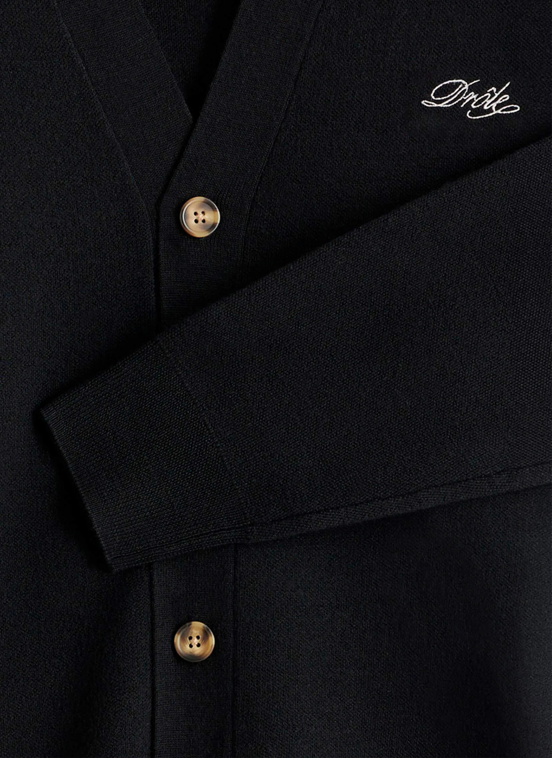 Кардиган Le Cardigan Drôle Black