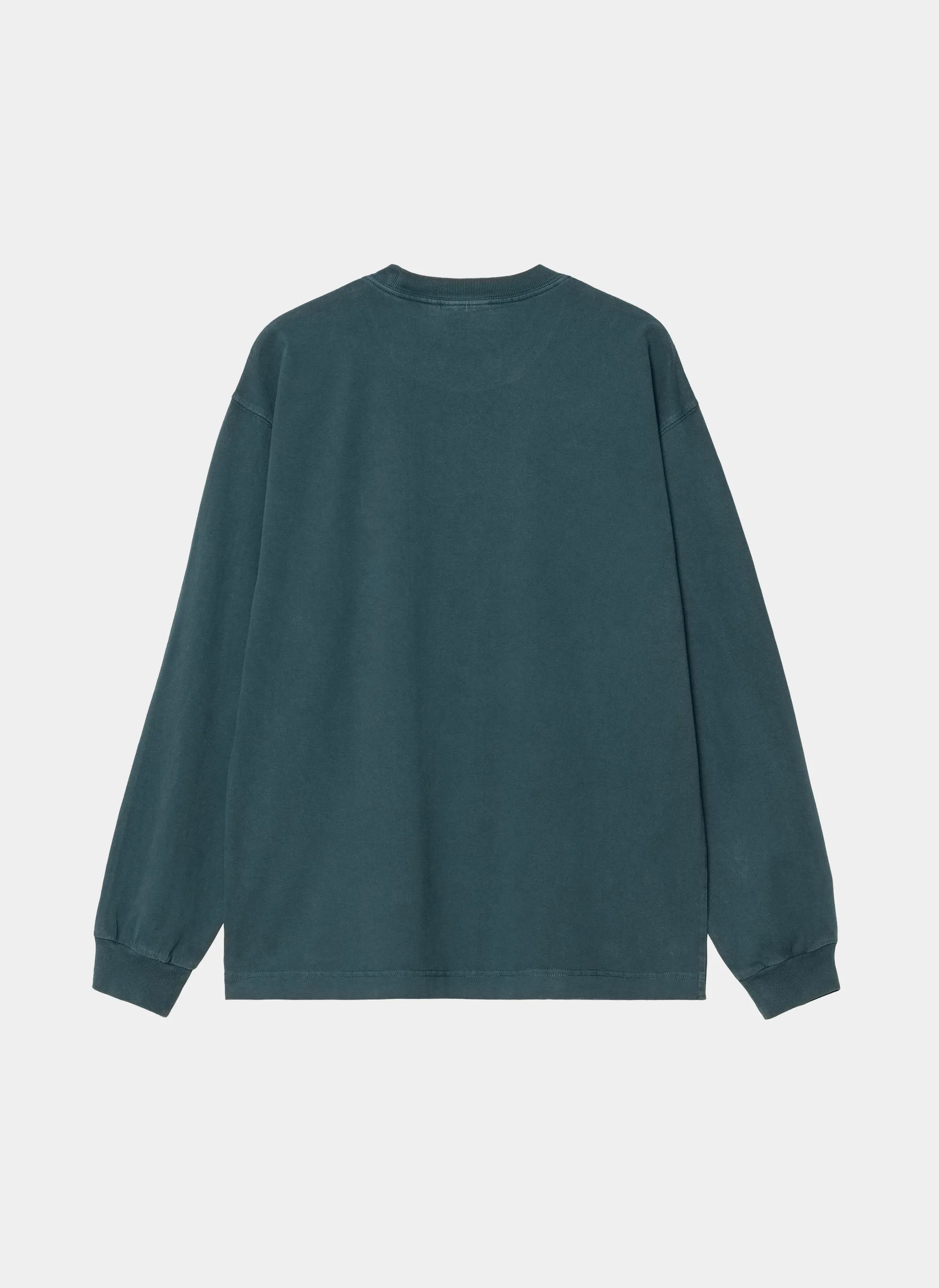 Лонгслив L/S Vista T-Shirt Deep Lagoon (Garment Dyed)