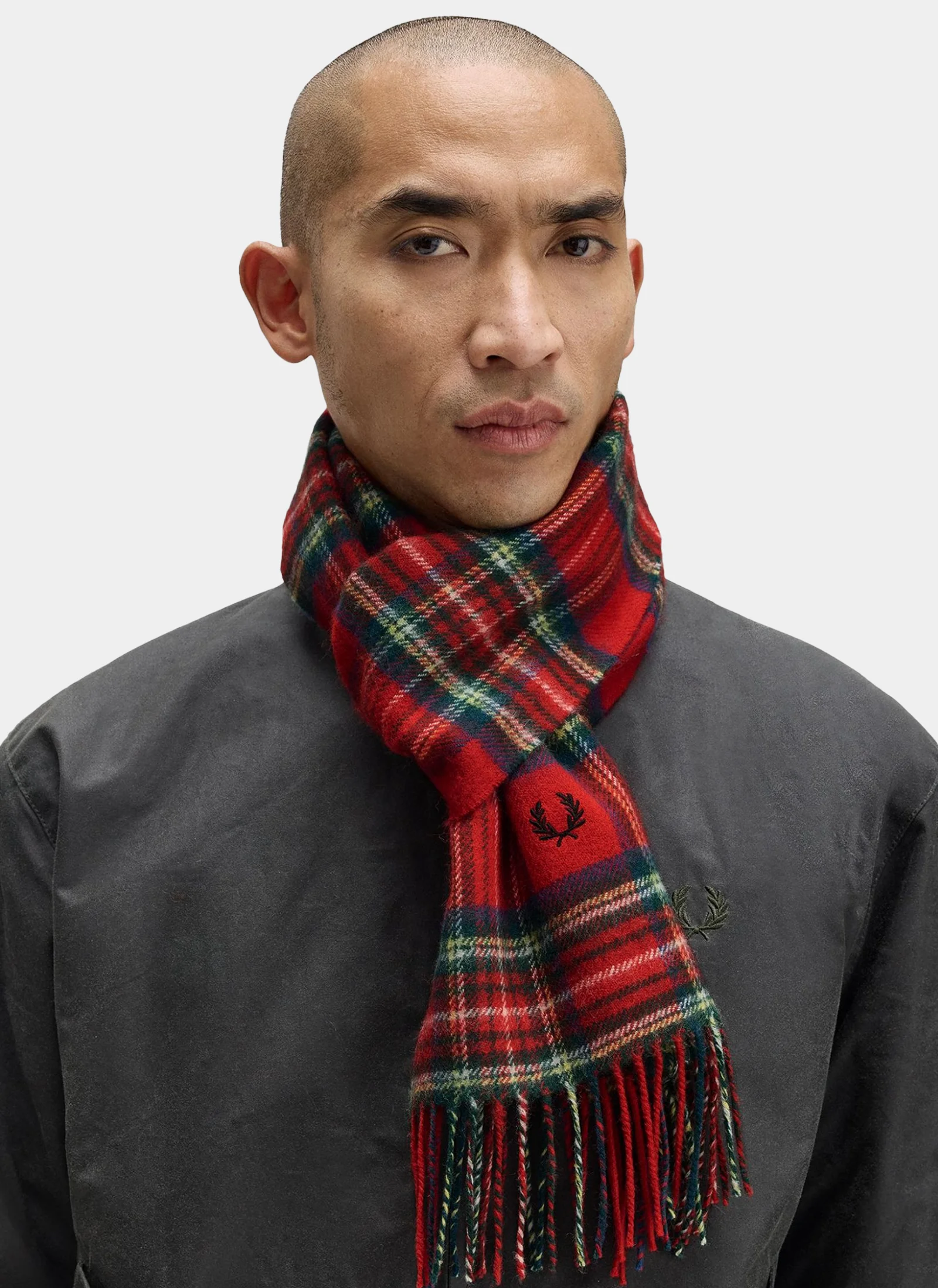 Шарф Lambswool Tartan Scarf Z90