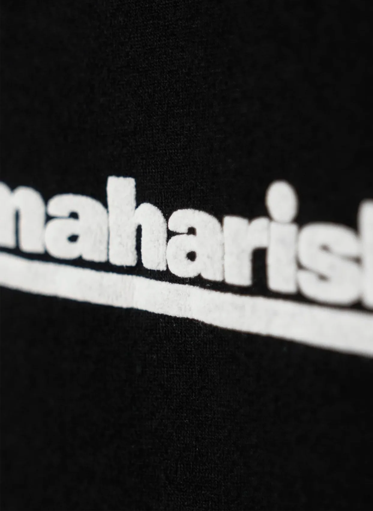 Футболка Maha-Paizhi Sashiko T-Shirt Black