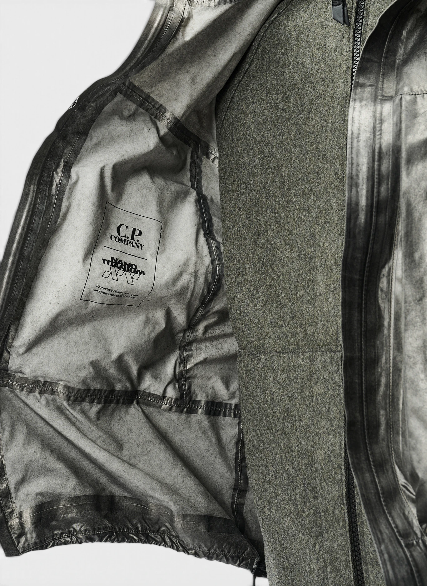 Куртка Metropolis Series Nano Titanium Re-Colour Hooded Jacket Silver