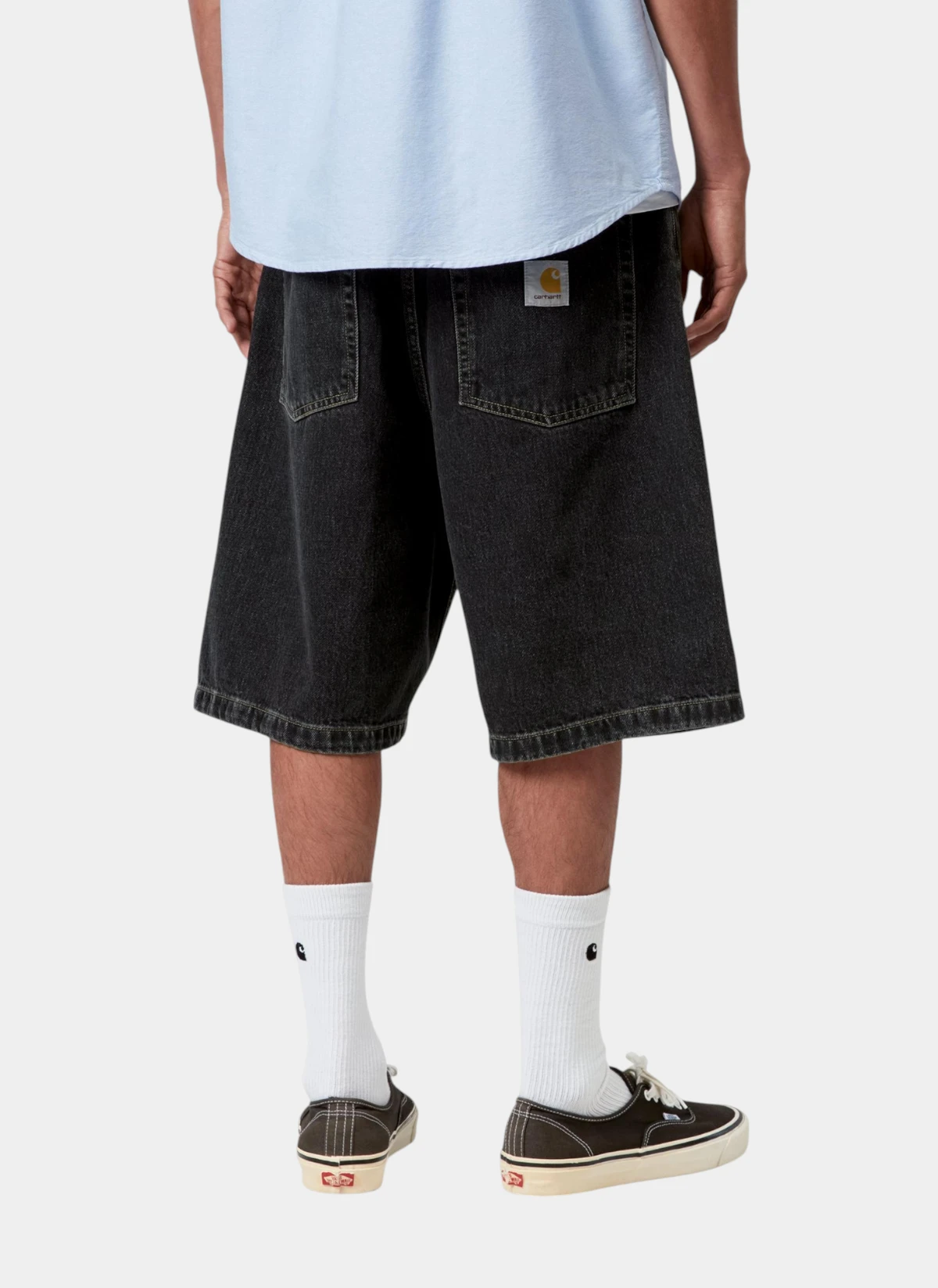 Шорты Brandon Short Black (Stone Washed)