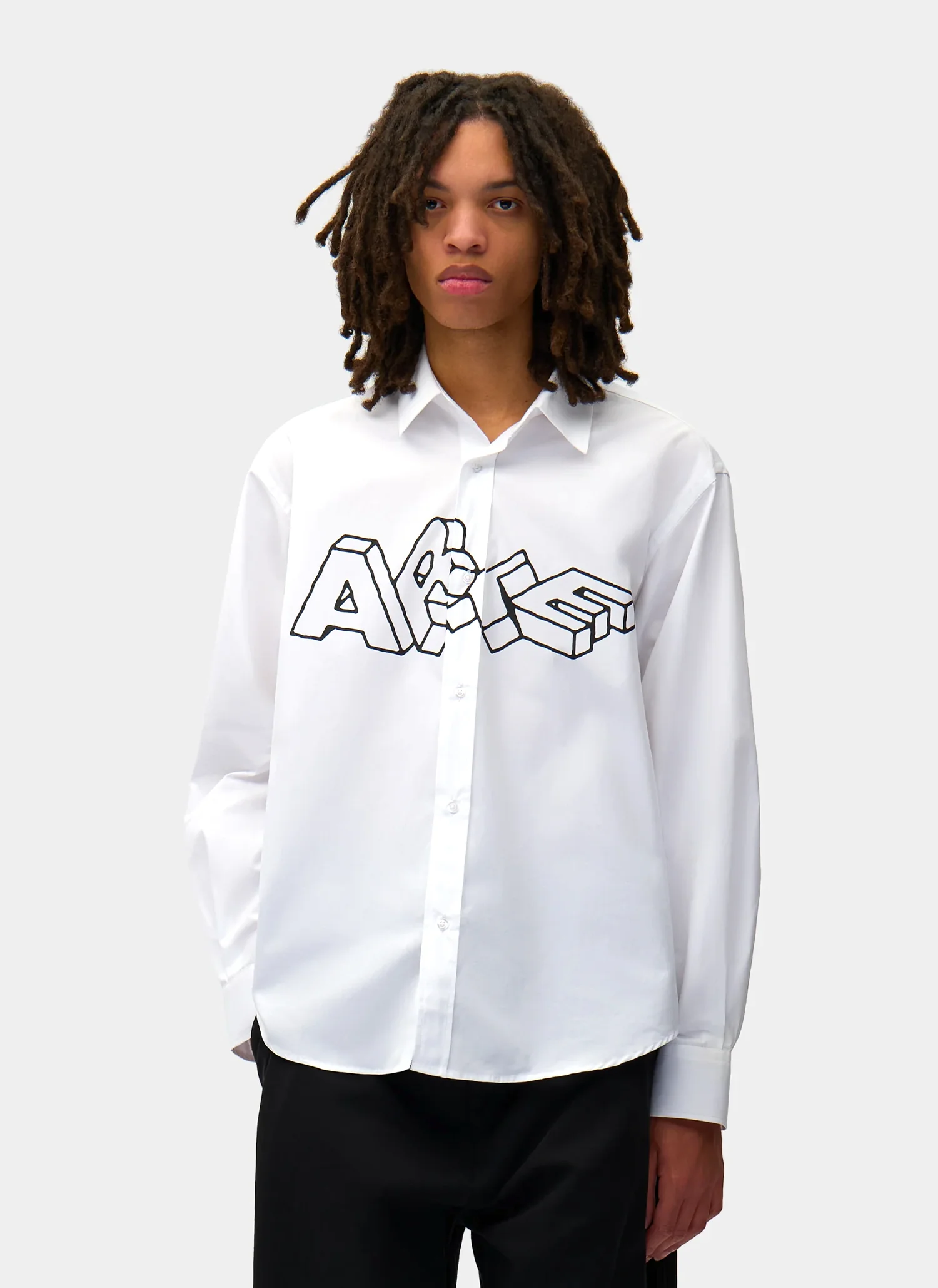 Рубашка Arte Blocks Shirt White