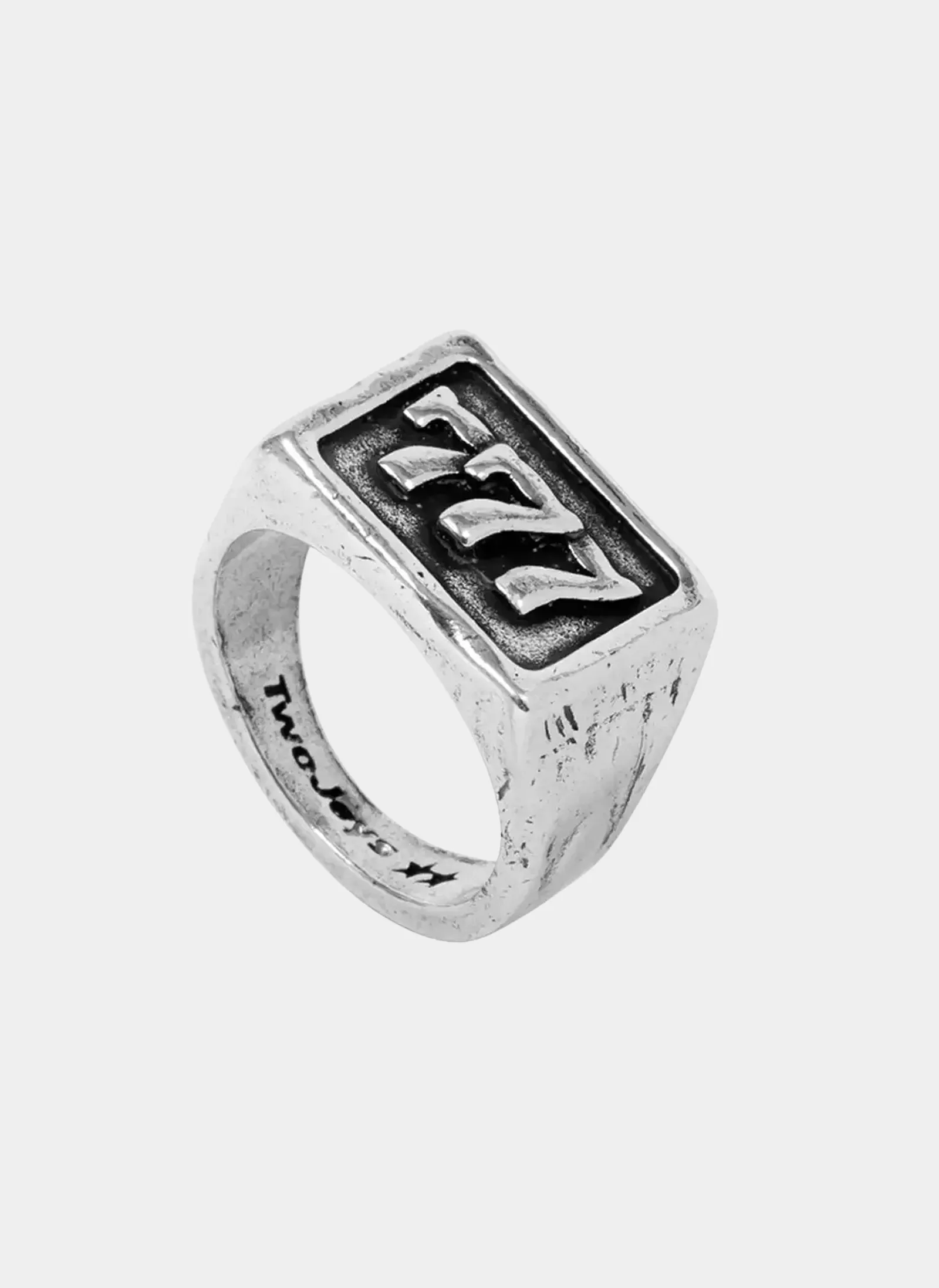 Кольцо 777 ring Silver