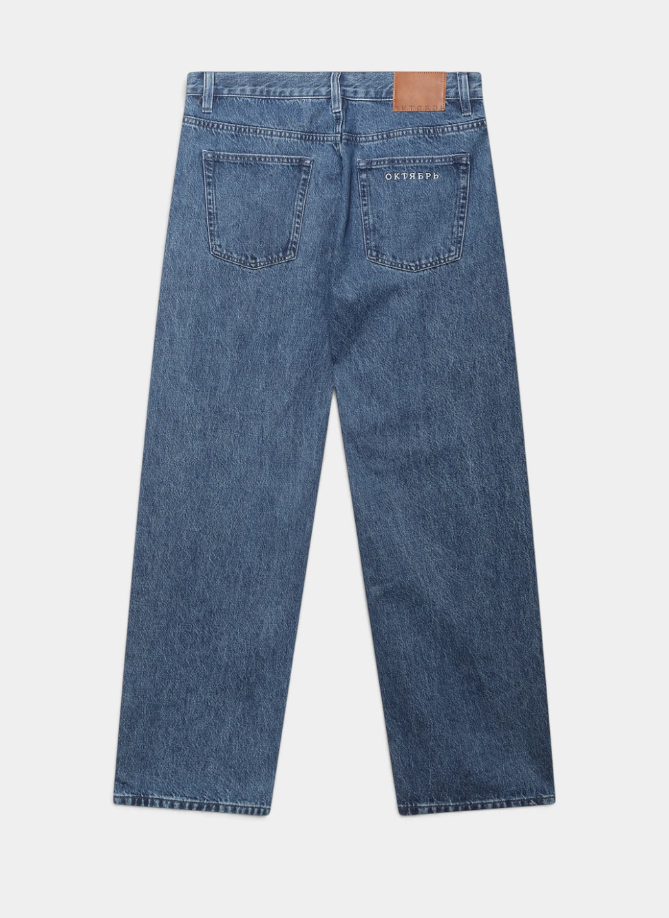Джинсы OG Logo Classic Denim Blue Vintage Wash