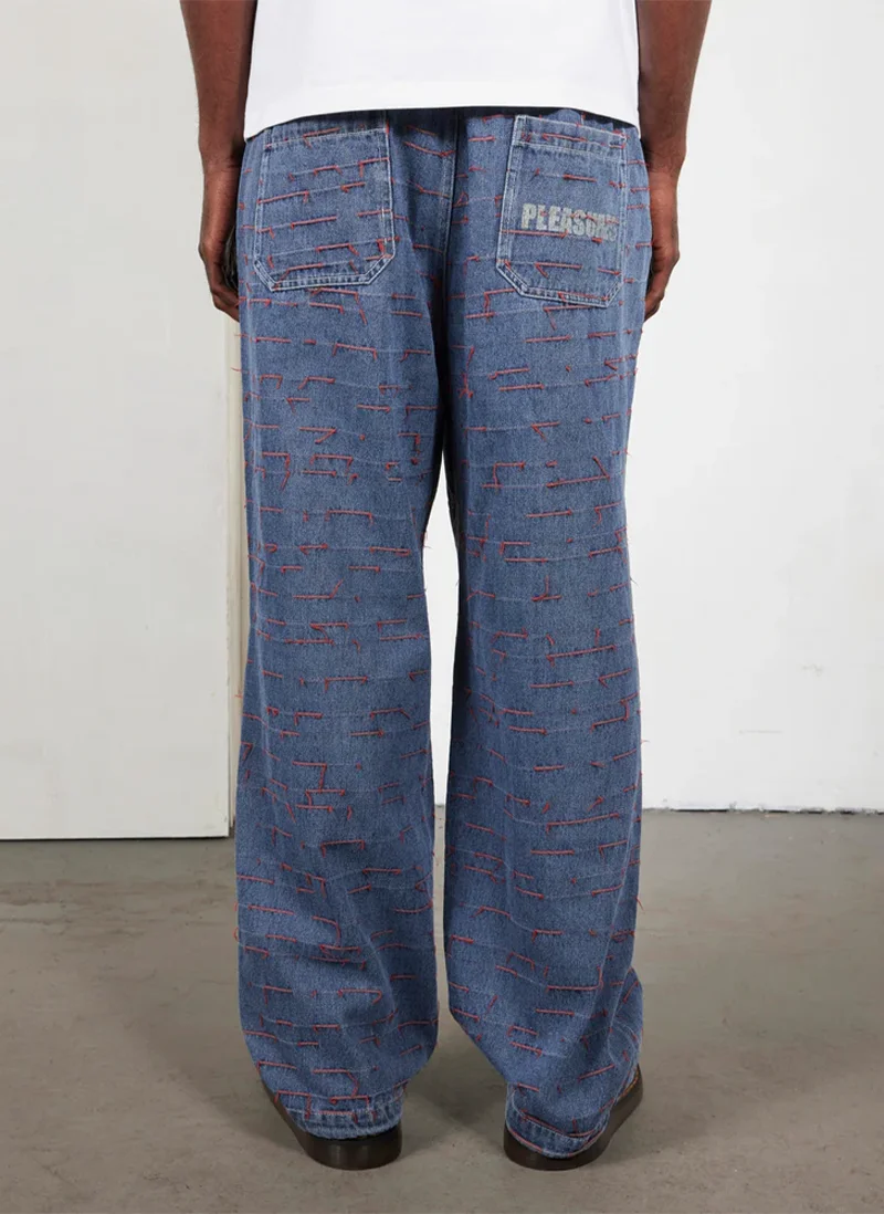 Джинсы Strokes Denim Parachute Pants  Indigo