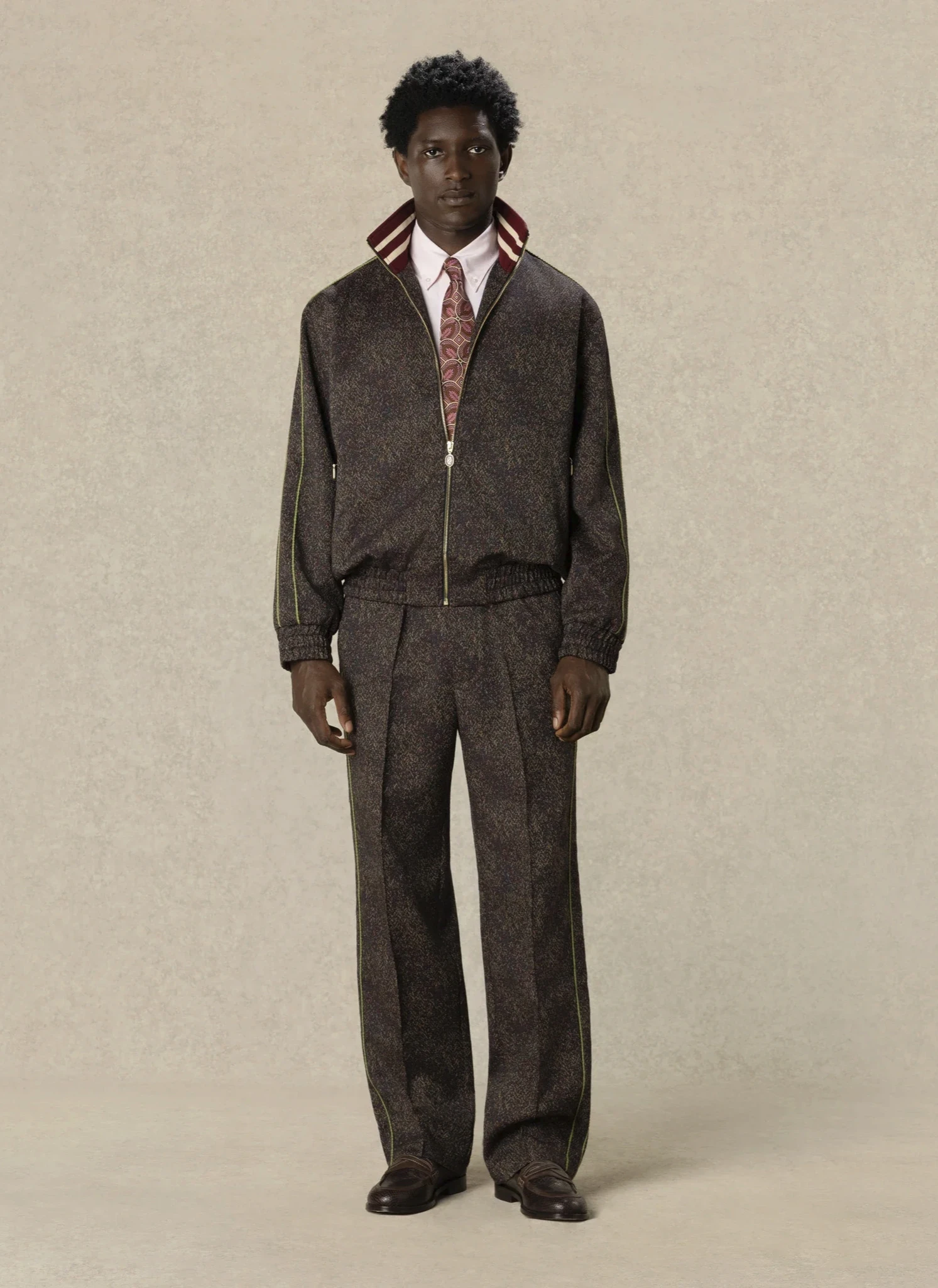 Олимпийка Tweed Trackjacket Burgundy