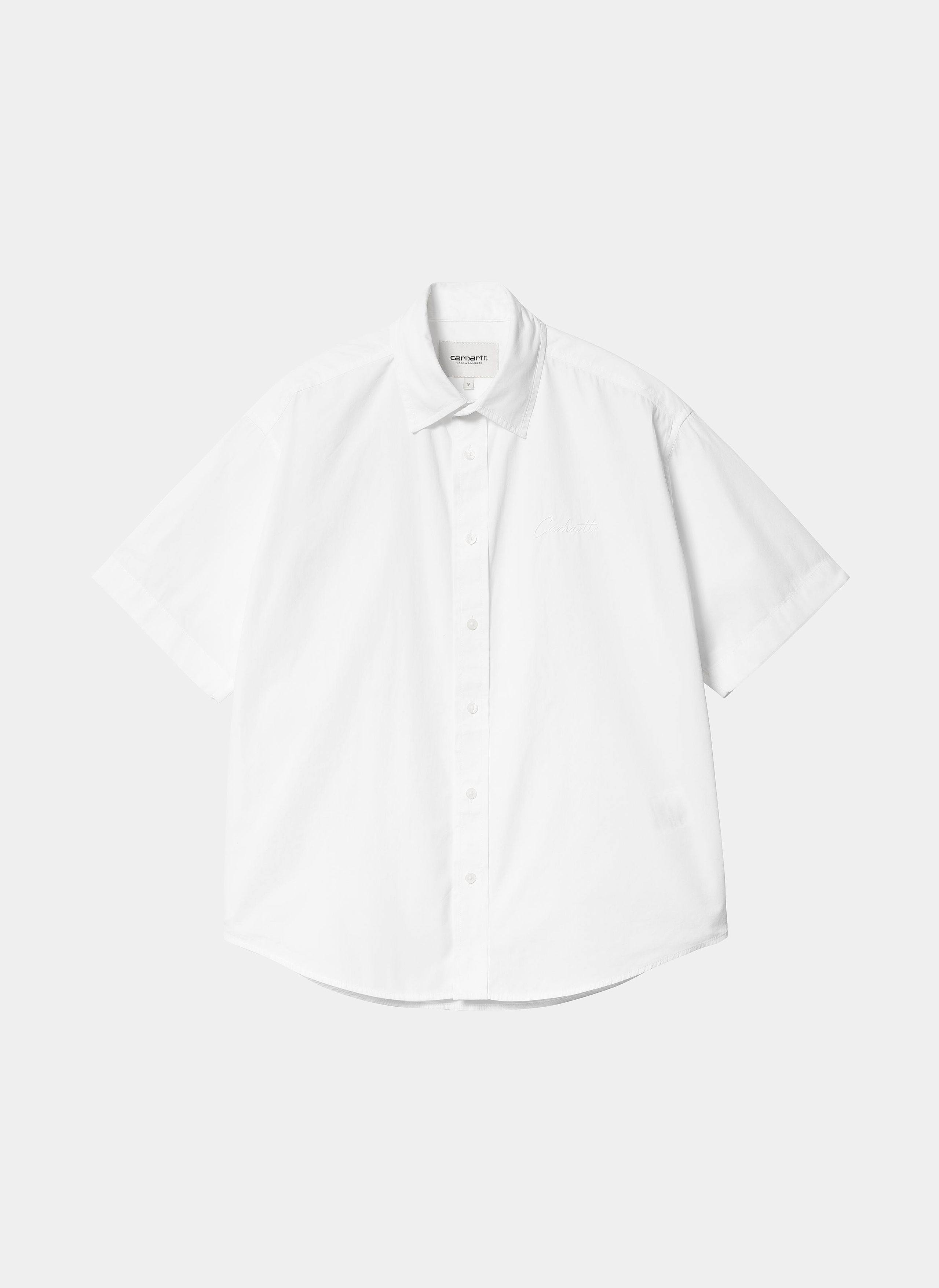 Рубашка женская W S/S Jaxon Shirt White / White Рубашка женская W S/S Jaxon Shirt White / White