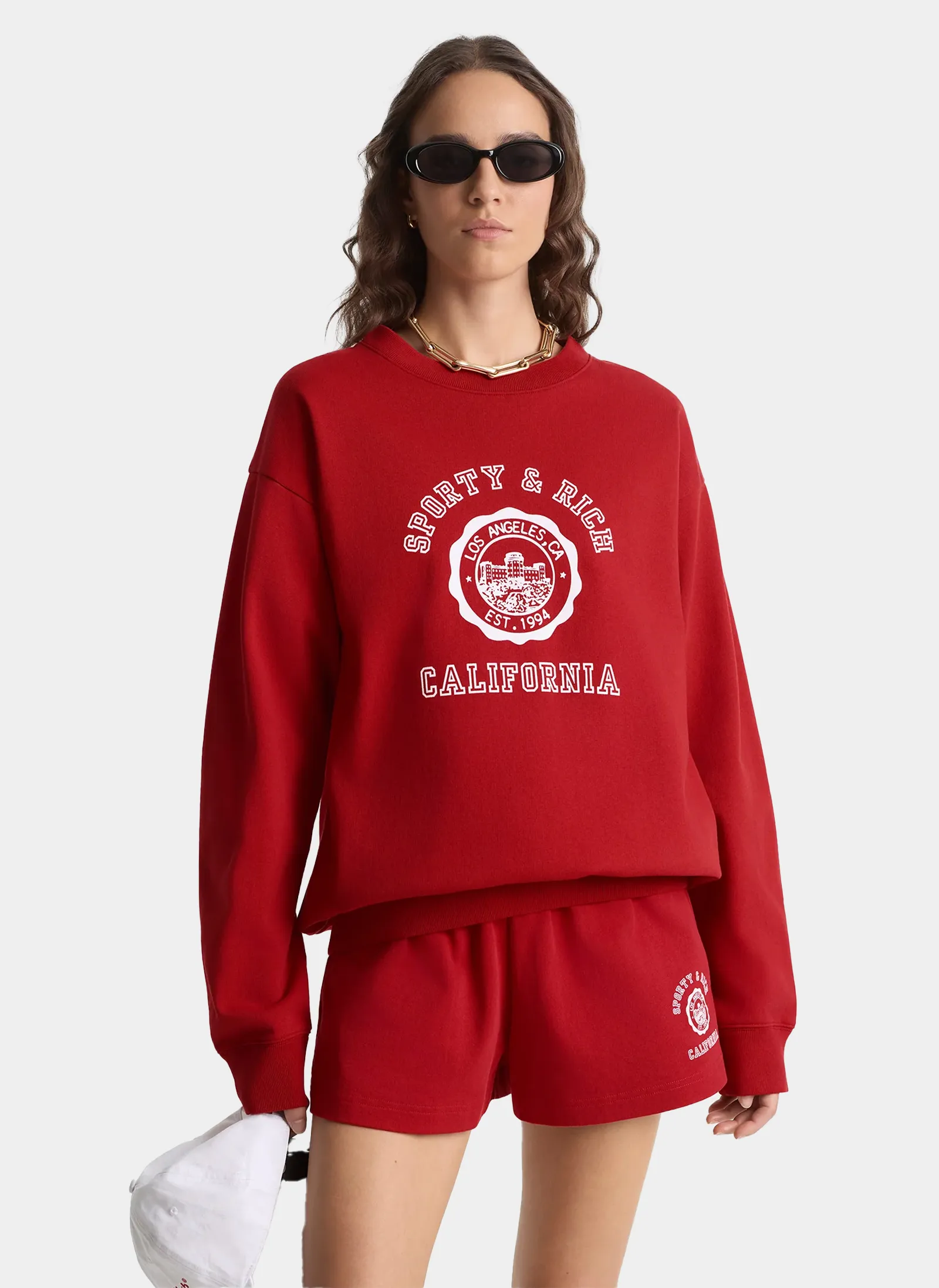 Свитшот California Emblem Crewneck Ruby