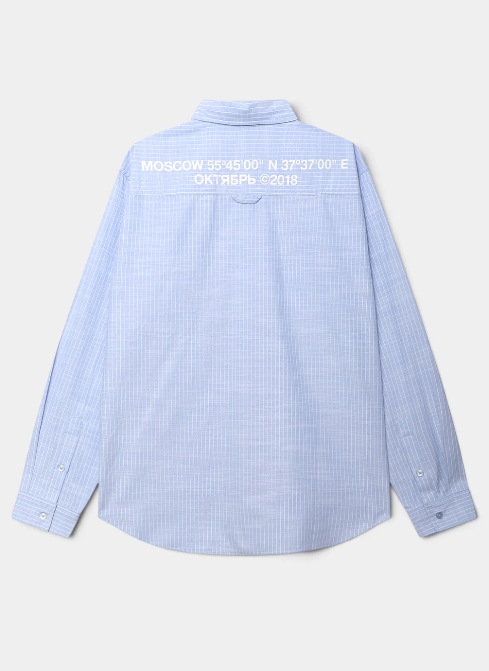 Рубашка Stripe Oxford Shirt Blue Stripe