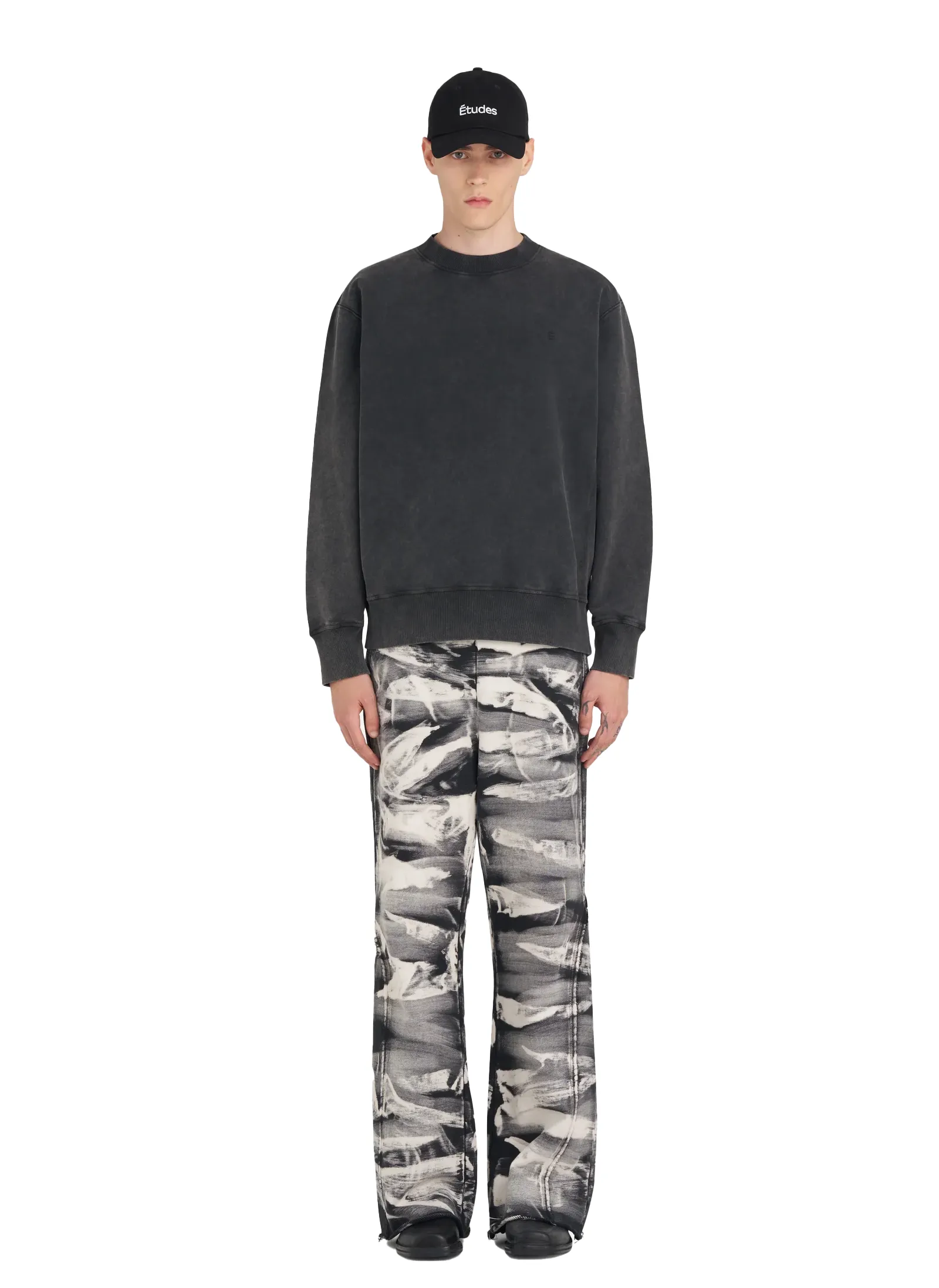 Свитшот Relax Crew Stars Black