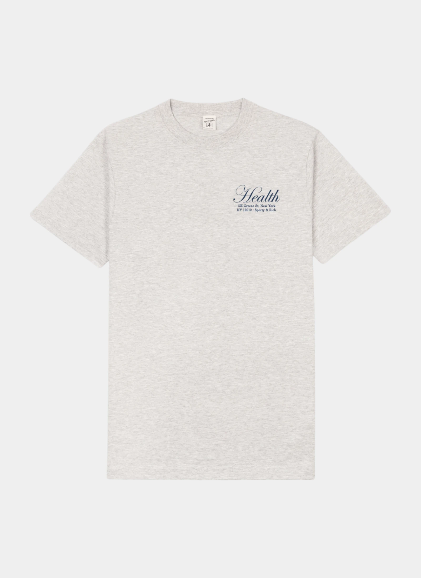 Футболка NY Health T-Shirt Heather Gray/Light Navy
