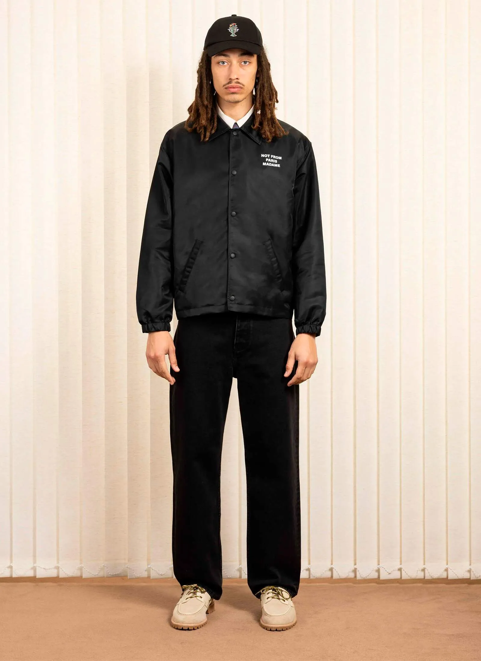 Куртка La Veste Slogan Black