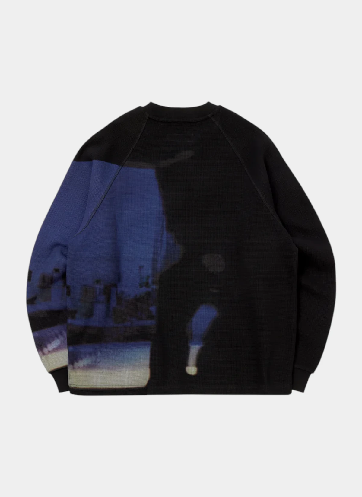 Свитшот Booth 4 Waffle Sweatshirt Black