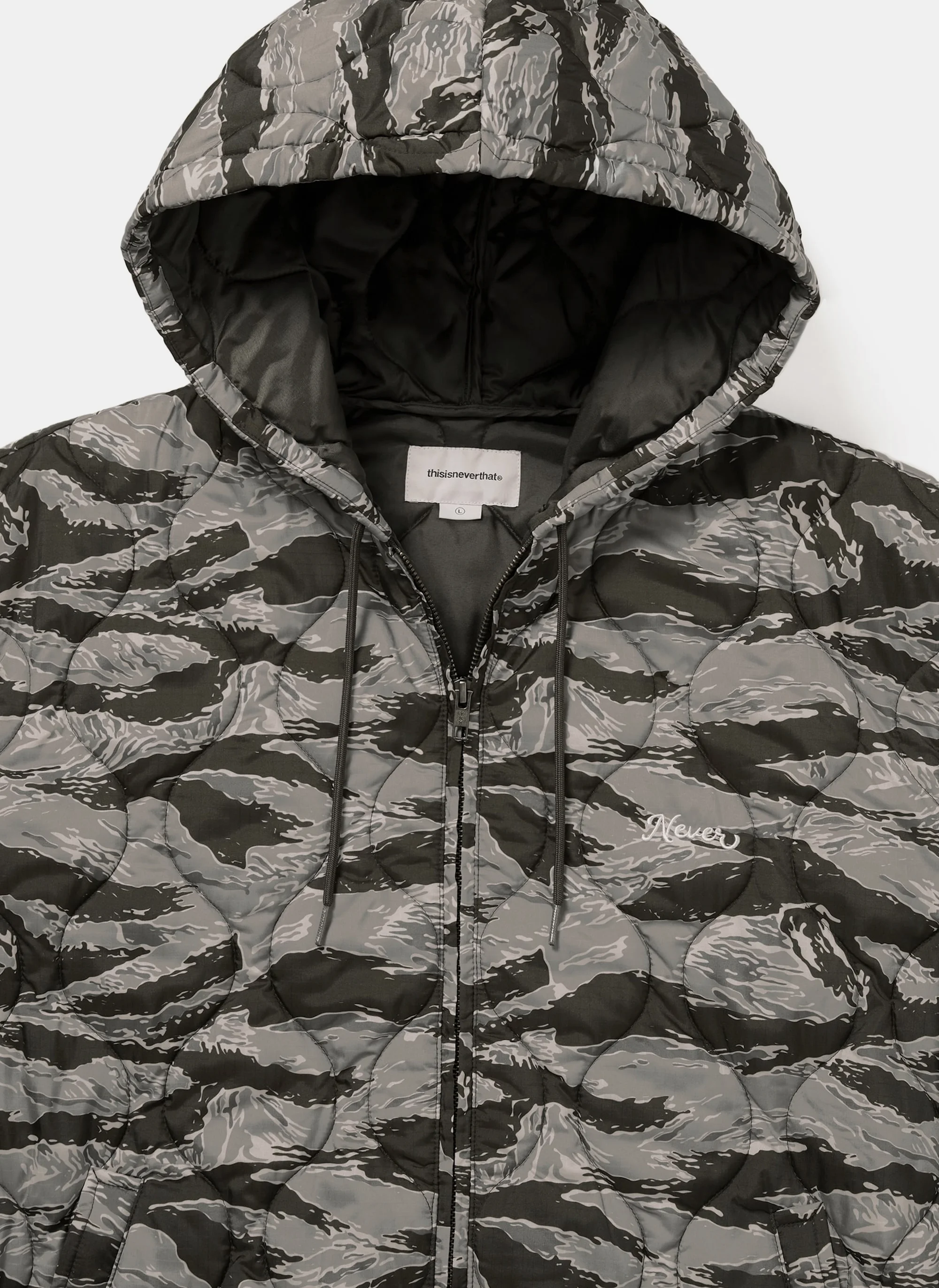 Куртка утепленная с капюшоном TNT Quilted Hooded Jacket Olive