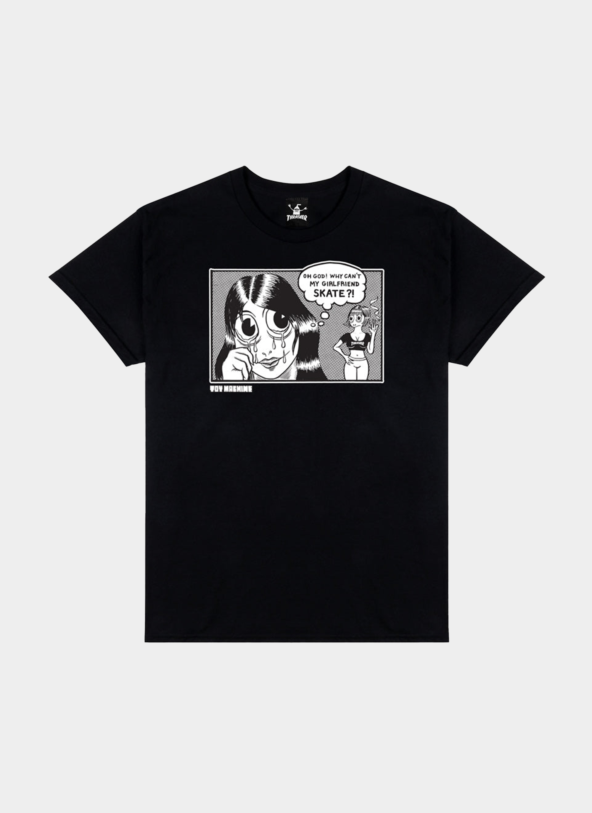 Футболка Thr X Toy Machine Girlfriend Tee Black Футболка Thr X Toy Machine Girlfriend Tee Black