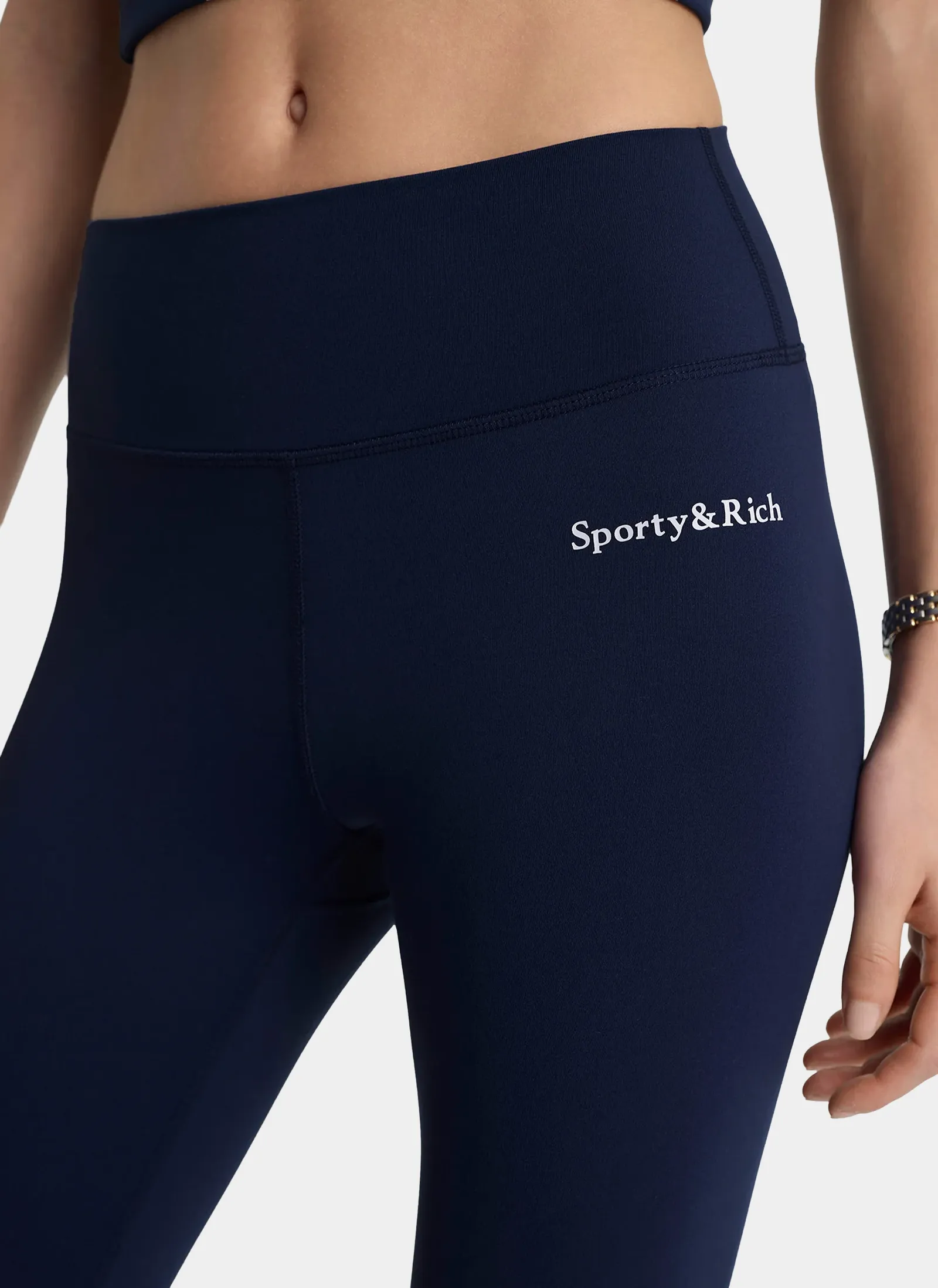 Леггинсы Serif Logo Legging Dark Navy