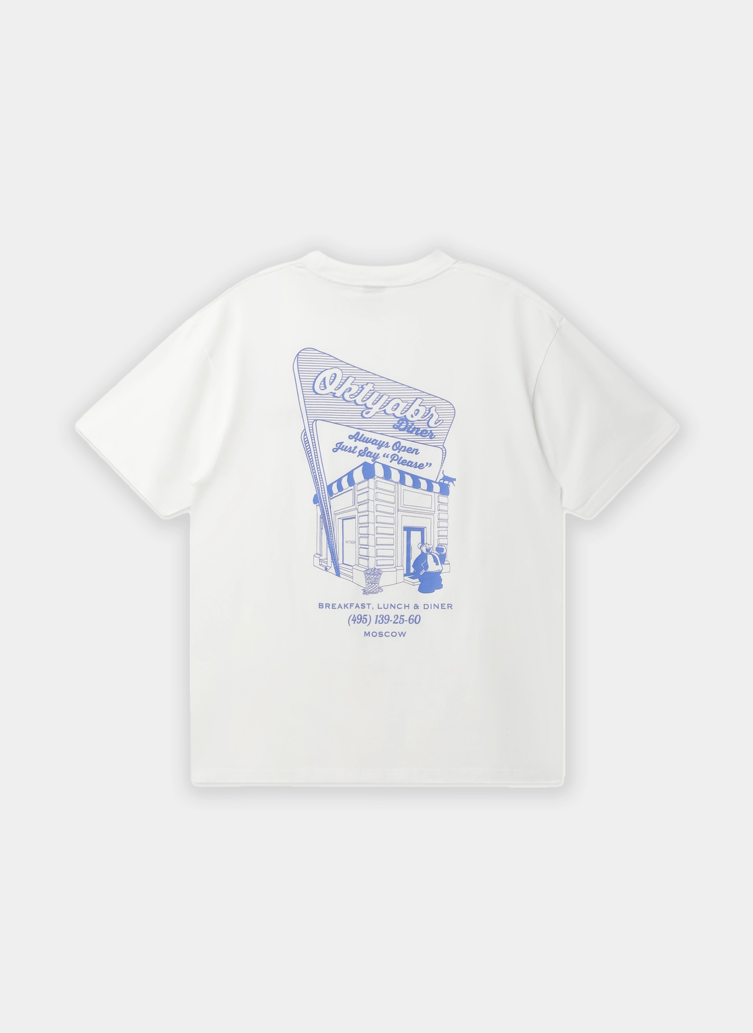 Футболка Diner Tee WHITE