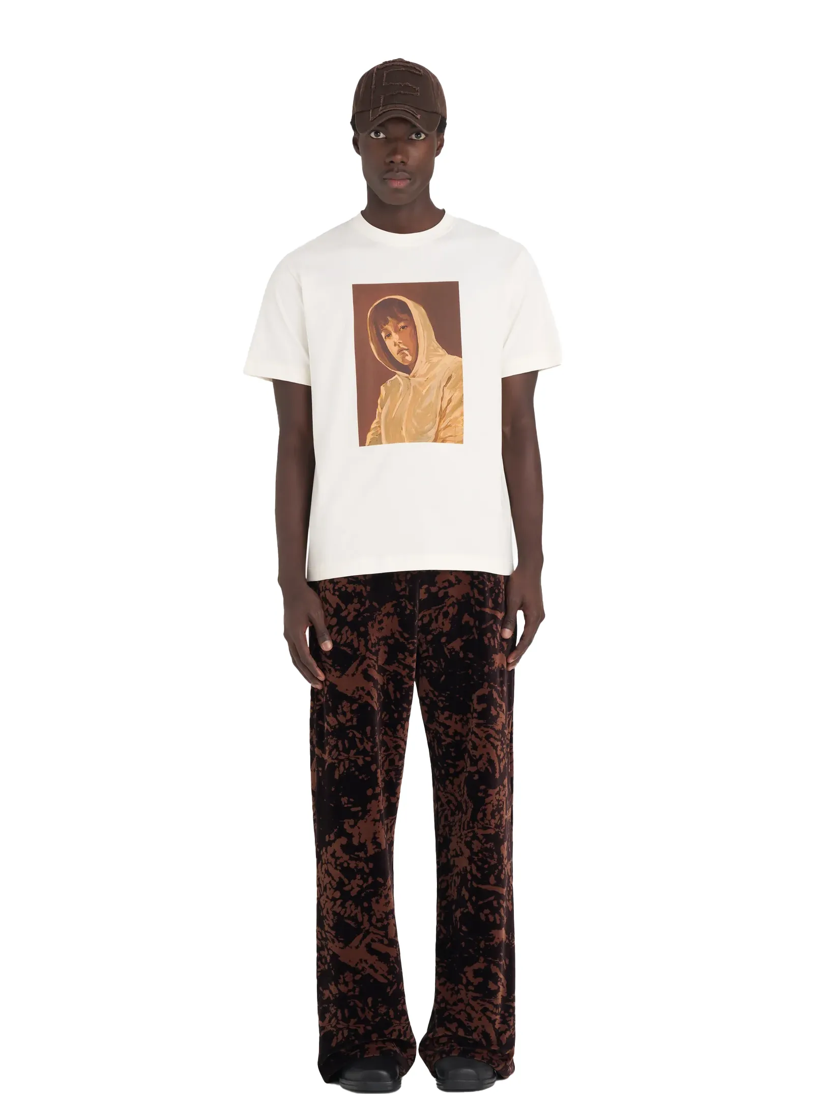 Футболка Regular T-Shirt Claire Tabouret Ivory