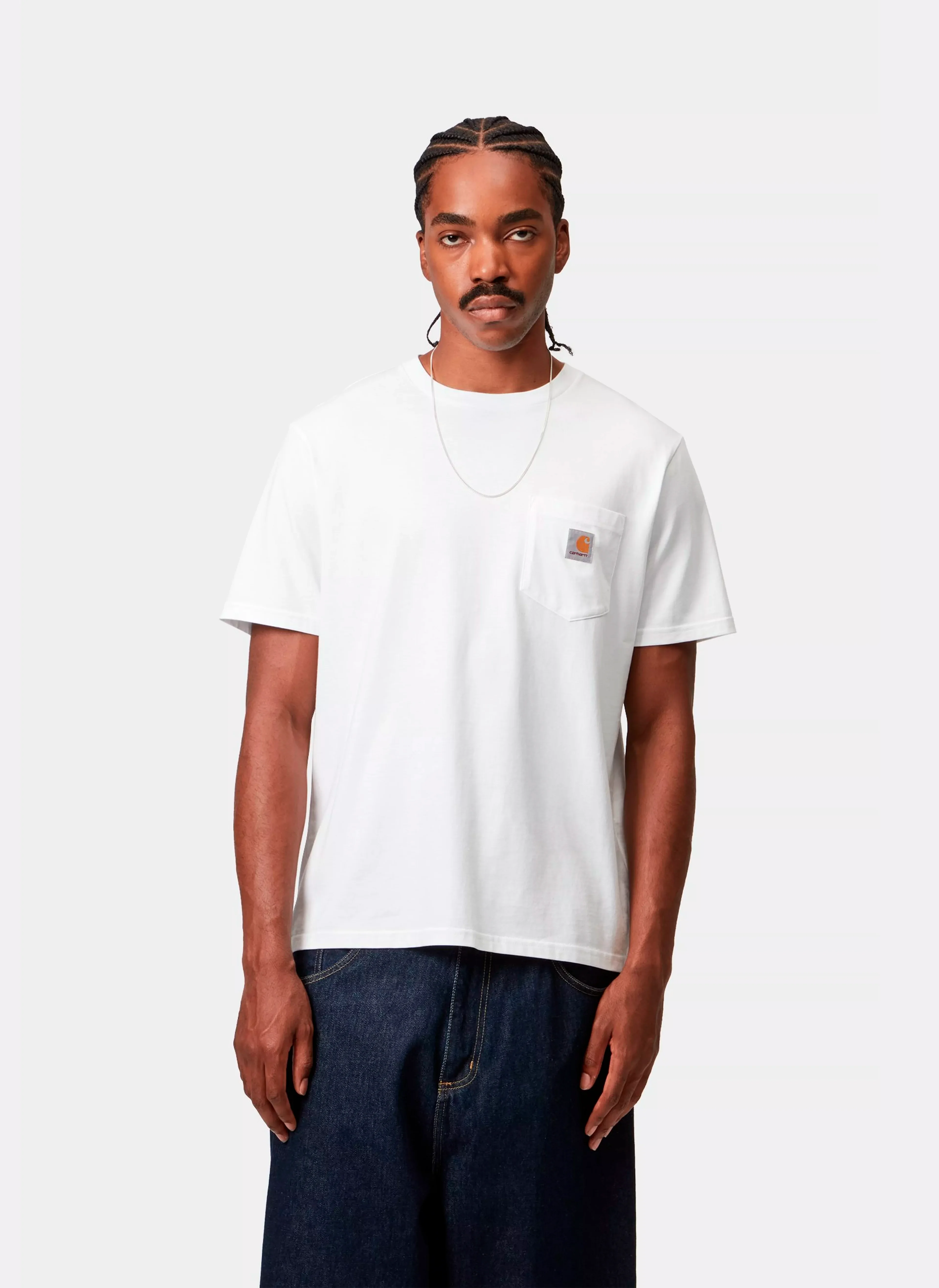 Футболка ‘S/S Pocket T-Shirt’ White