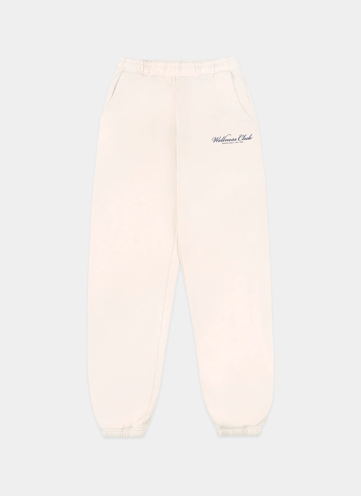 Брюки Wellness Club MC Embroidered Sweatpant Cream