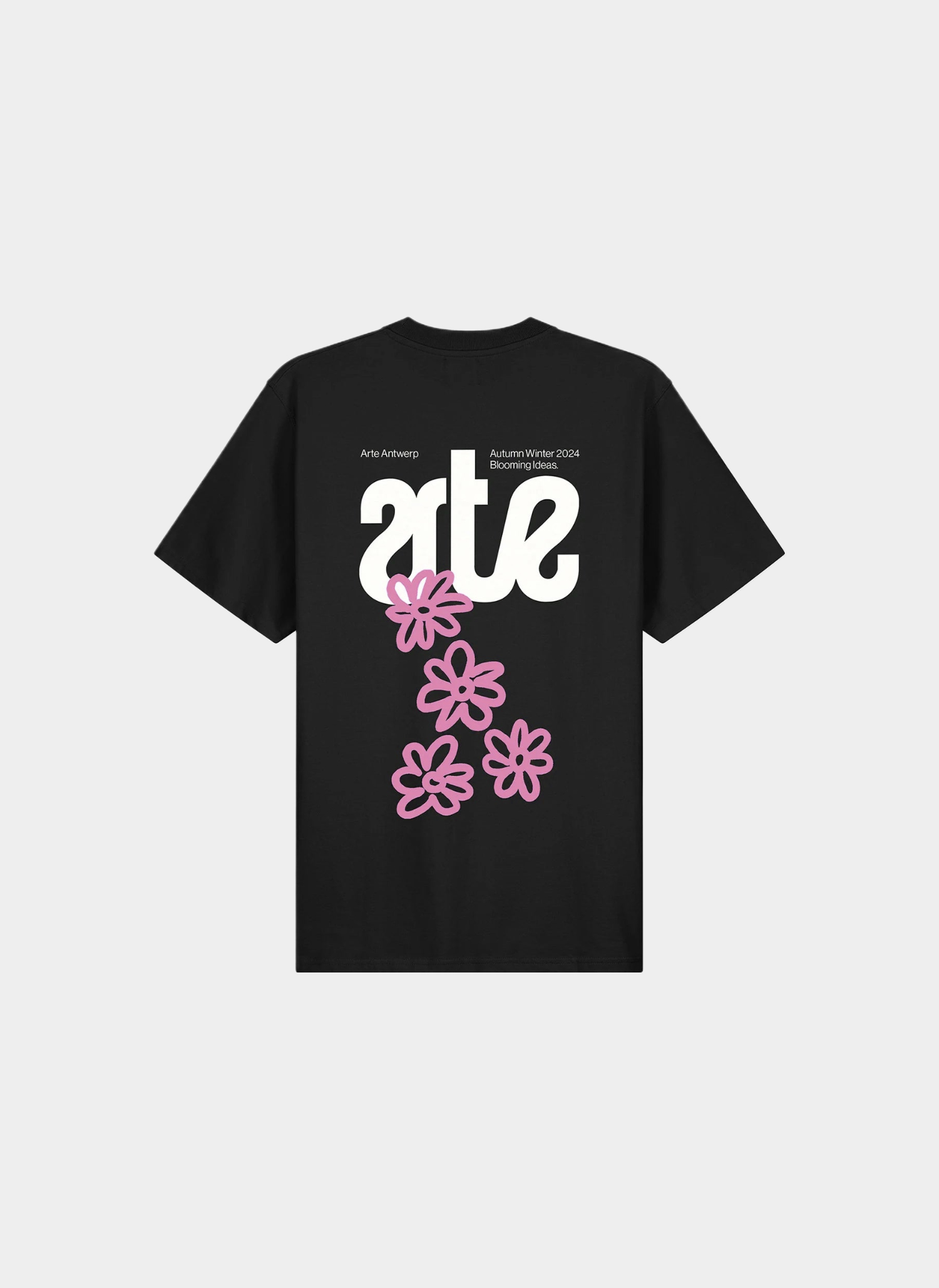 Футболка ‘Flowers Back T-shirt’ Black Футболка ‘Flowers Back T-shirt’ Black