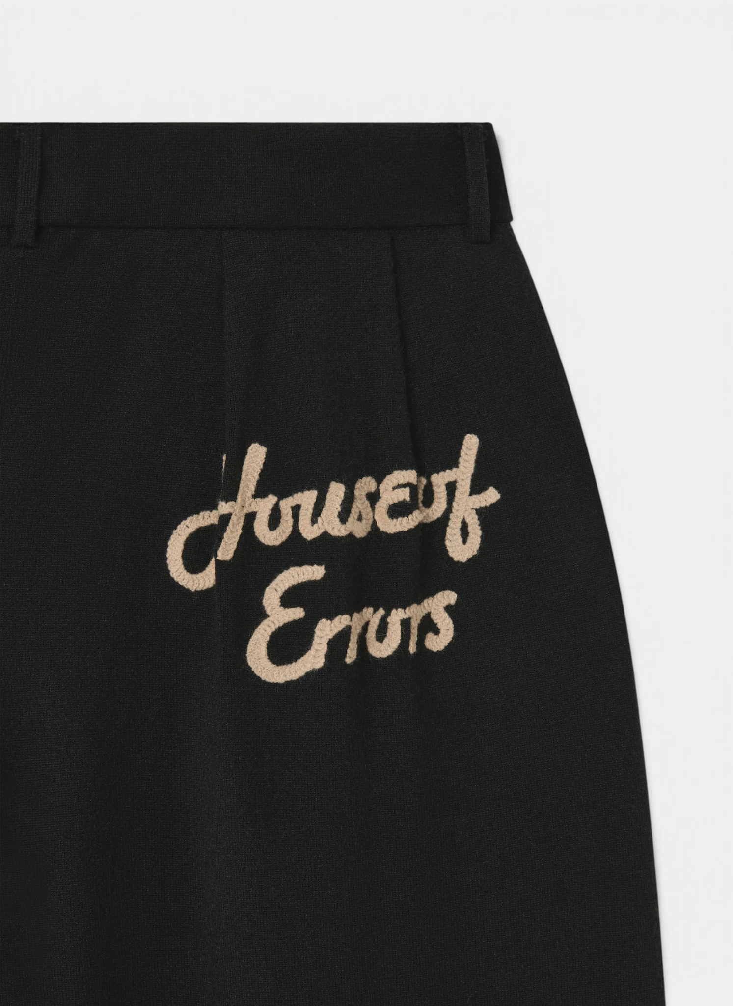 Брюки Knitted Cat Burglar Trousers Black