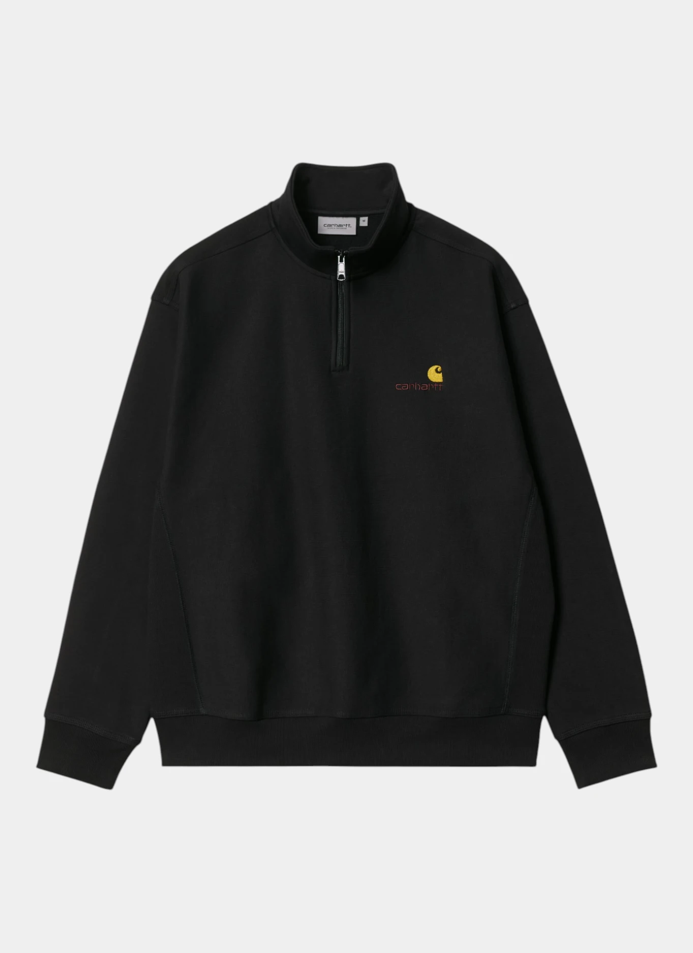 Свитшот Half Zip American Script Sweat Black