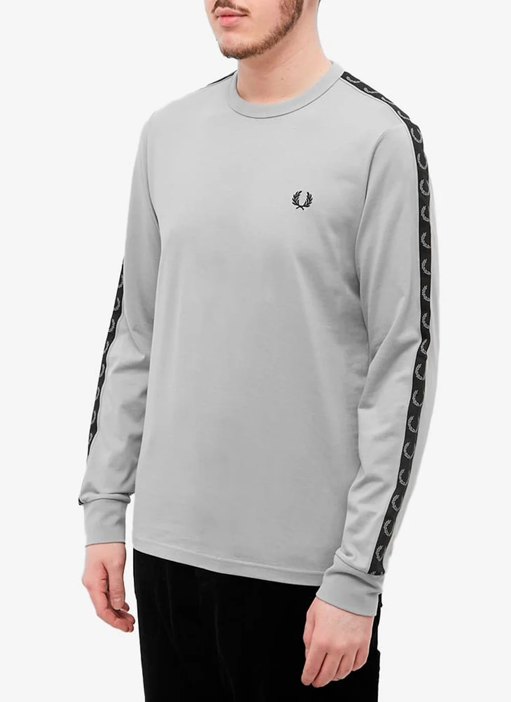 Лонгслив ‘LONG SLEEVE LAURED TAPED TEE’ Grey