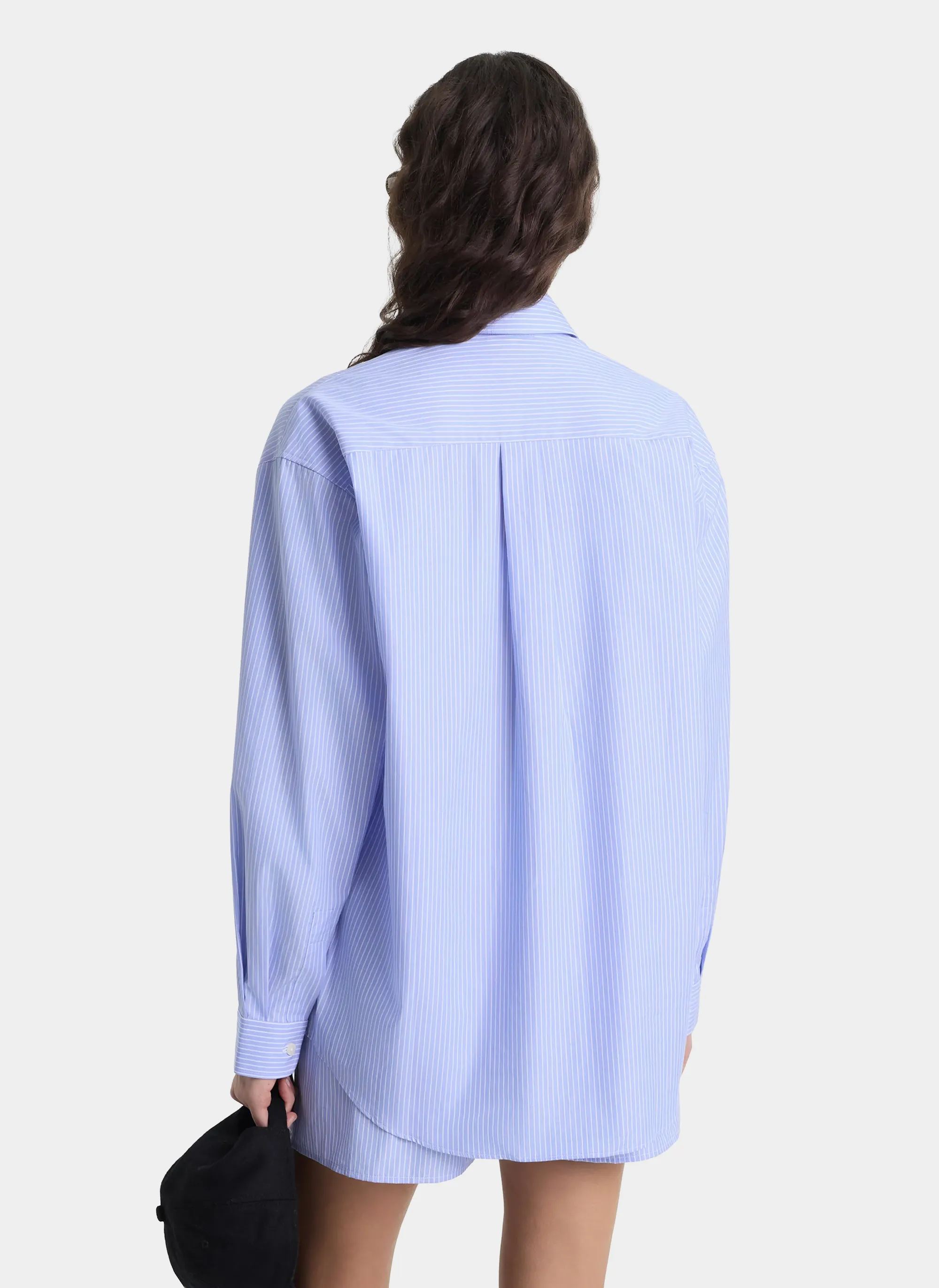 Рубашка Heritage Yankees Serif Oversized Shirt Blue Stripe
