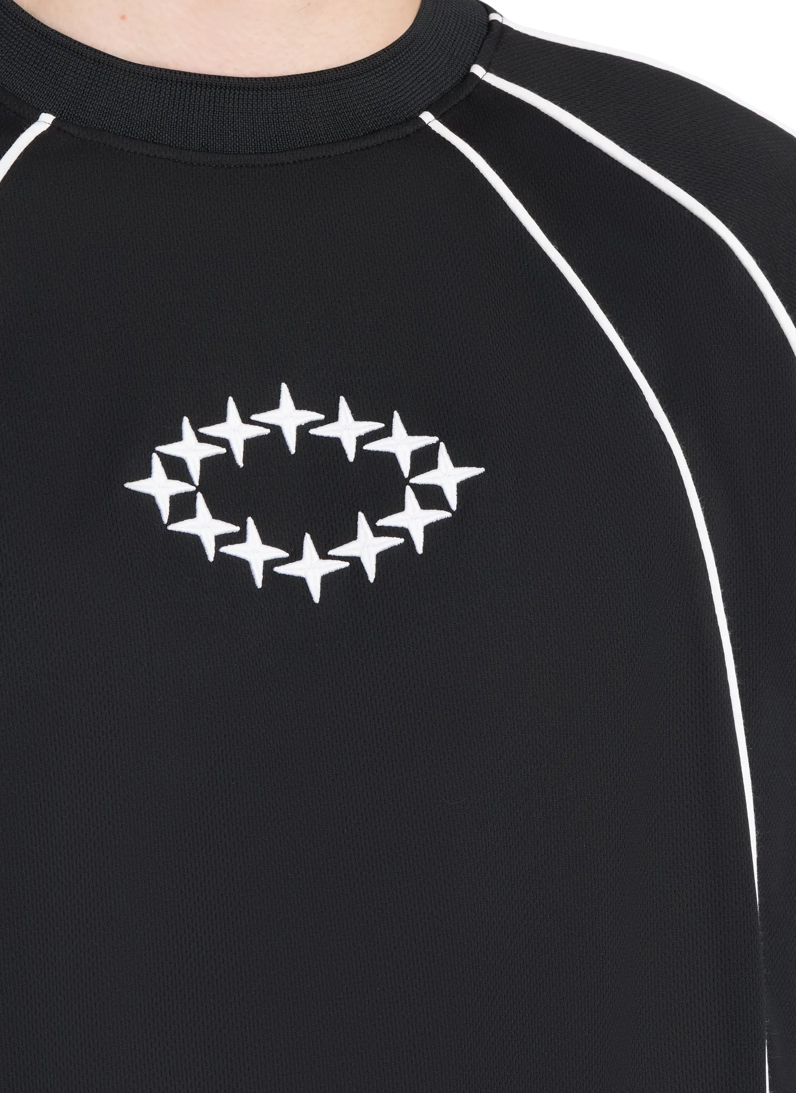 Лонгслив Soccer Long Sleeves T-Shirt Pique Black