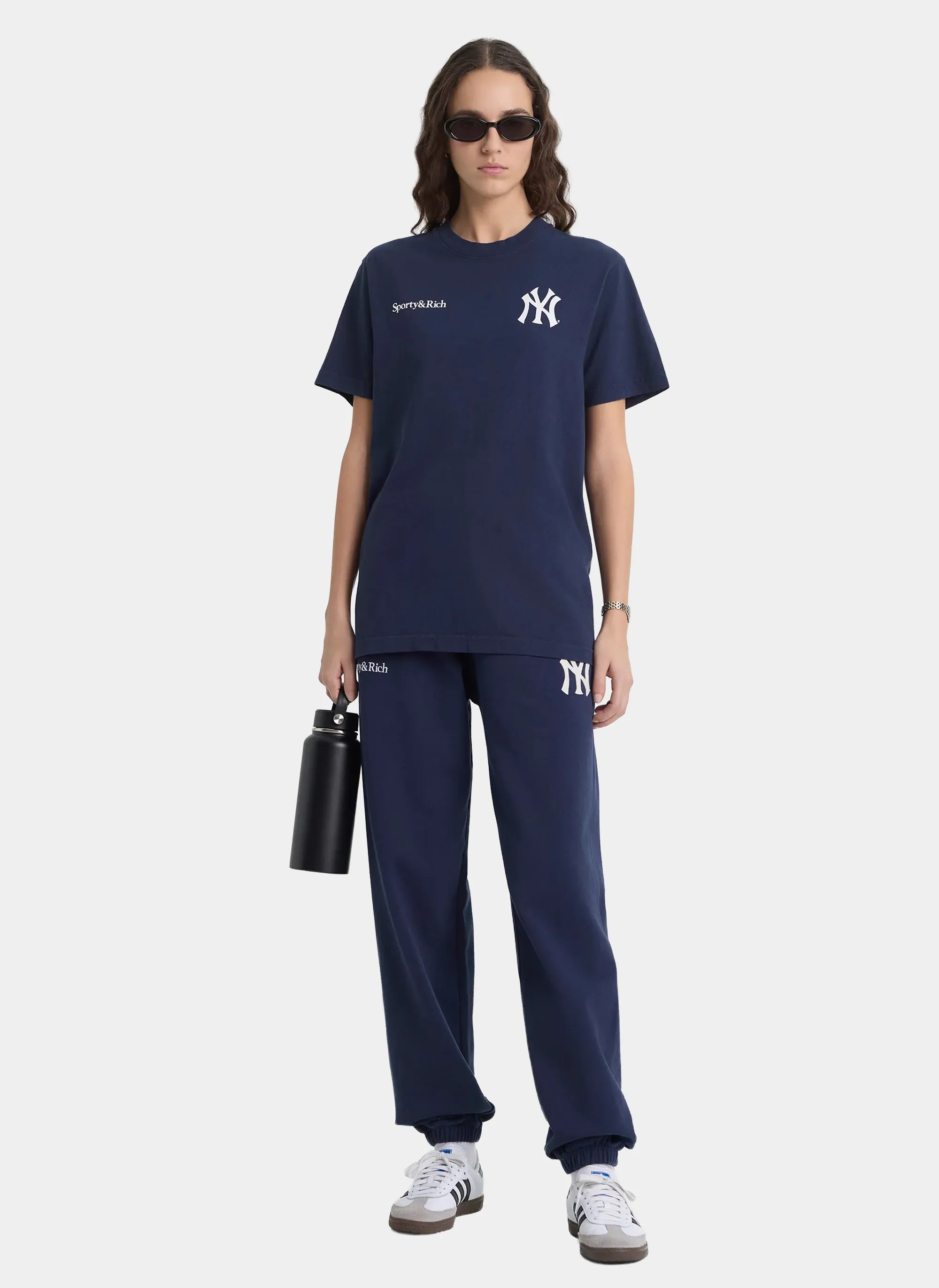 Футболка Yankees Curve T-Shirt Dark Navy