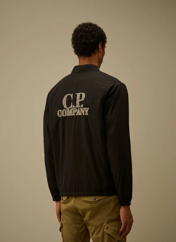 Овершот Chrome-R Zipped Lens Overshirt Black