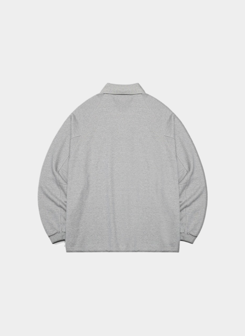 Wing Collar Incision Sweat Shirt